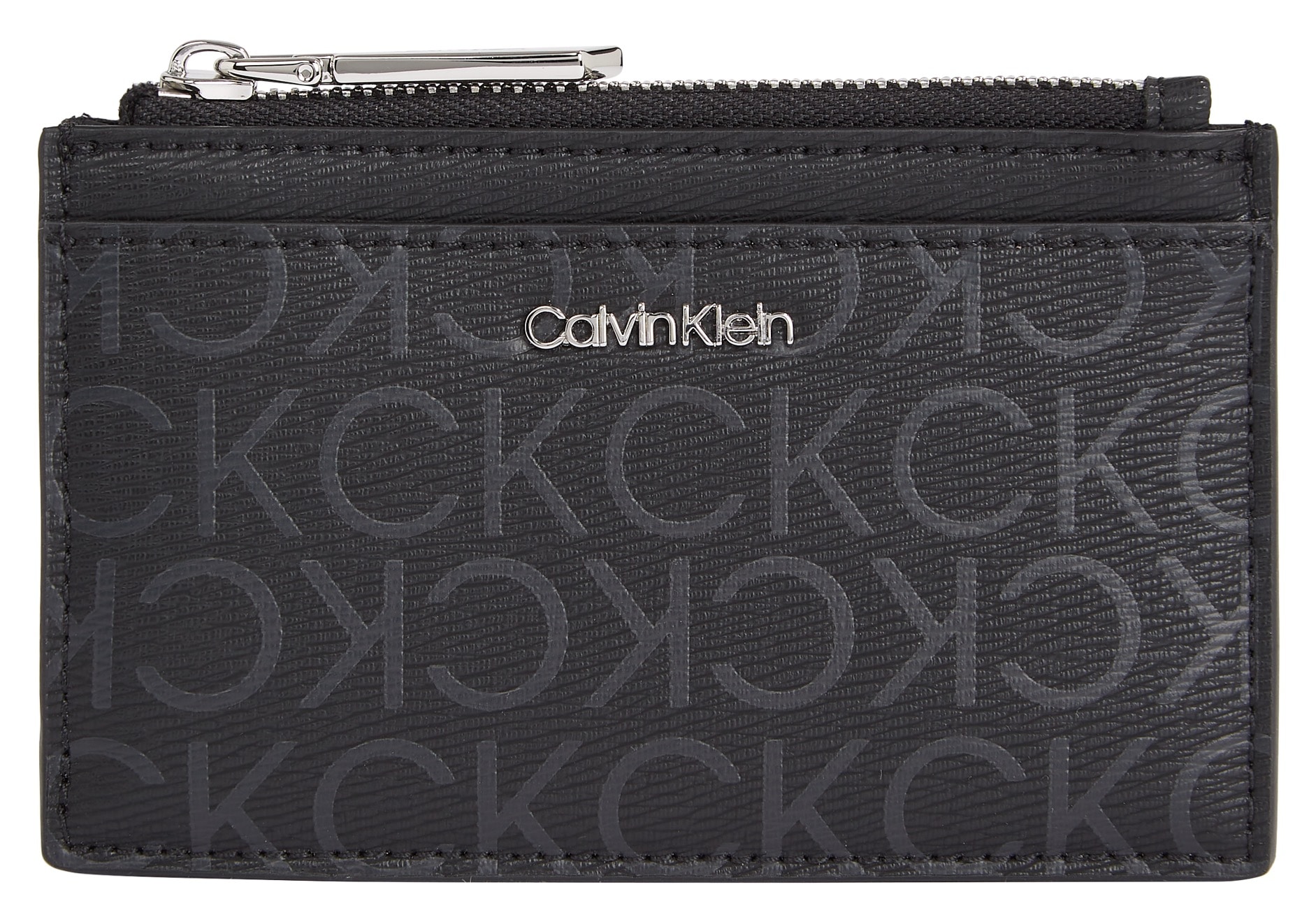 Calvin Klein Kartenetui »CK MUST LG CARDHOLDER_EPI MONO«, Geldbörse Portemonnaie Herrenbörse Recycelte Materialien