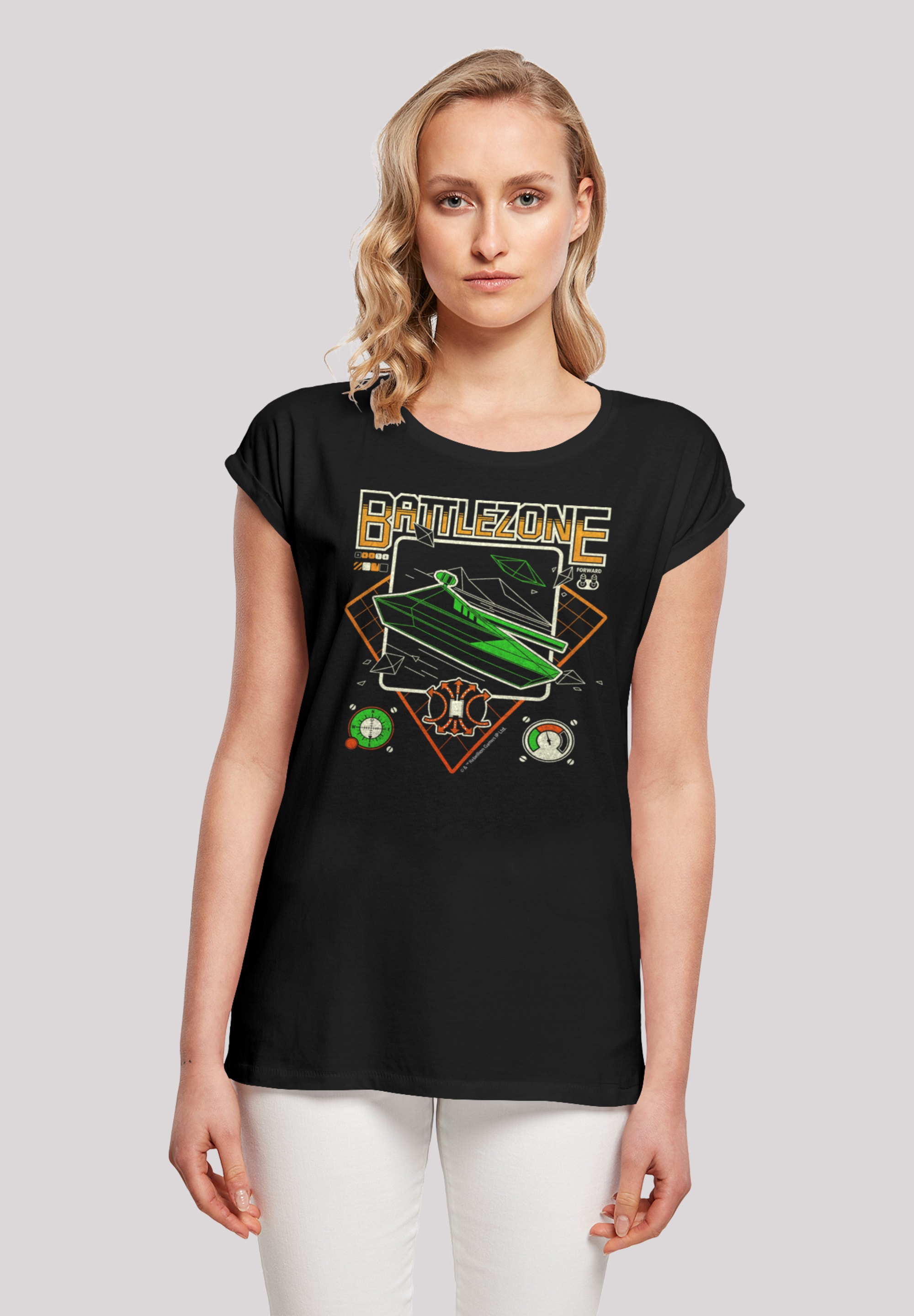 F4NT4STIC T-Shirt "Retro Gaming BATTLEZONE", Print günstig online kaufen