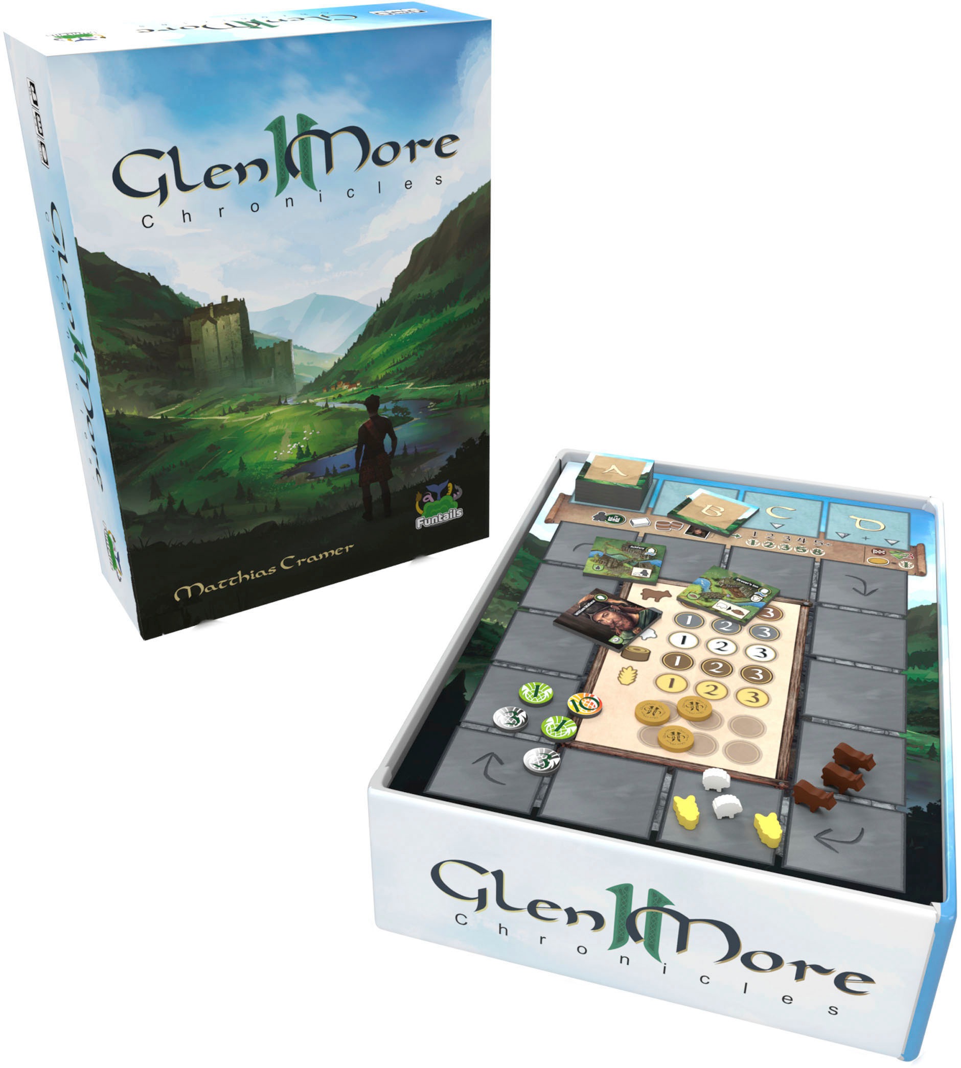 Funtails Spiel »Glen More II: Chronicles«