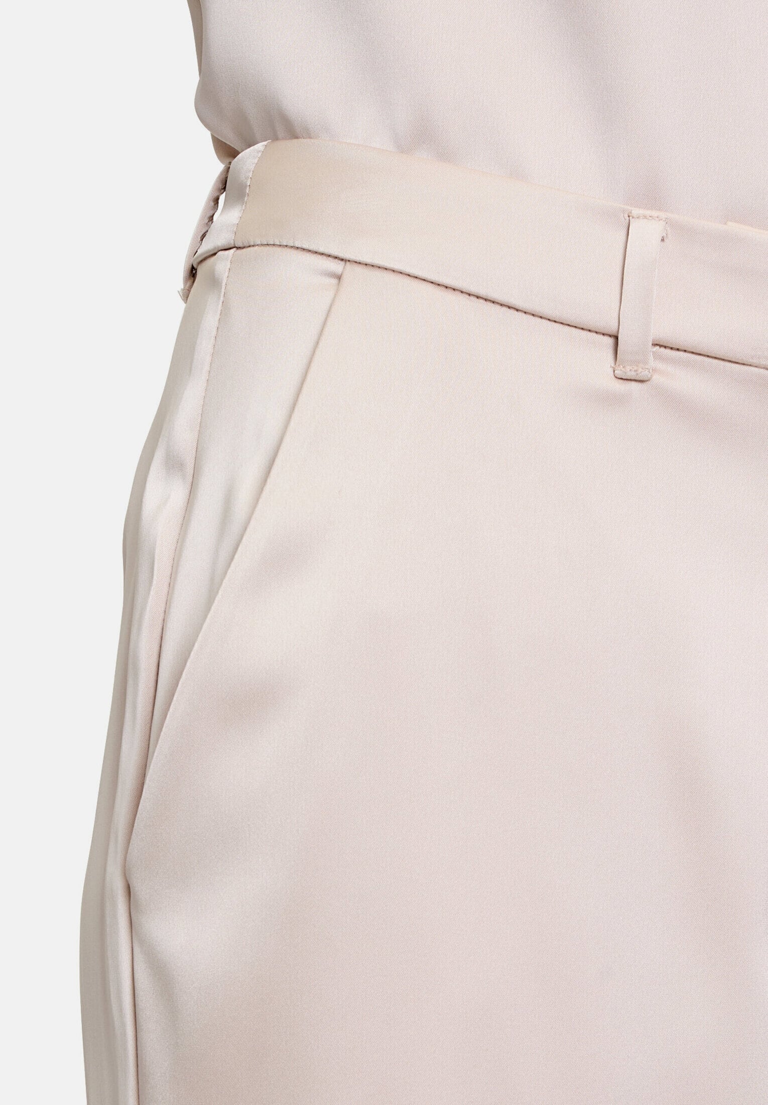 Betty&Co Anzughose »Damen mit Glanzeffekt«  Material