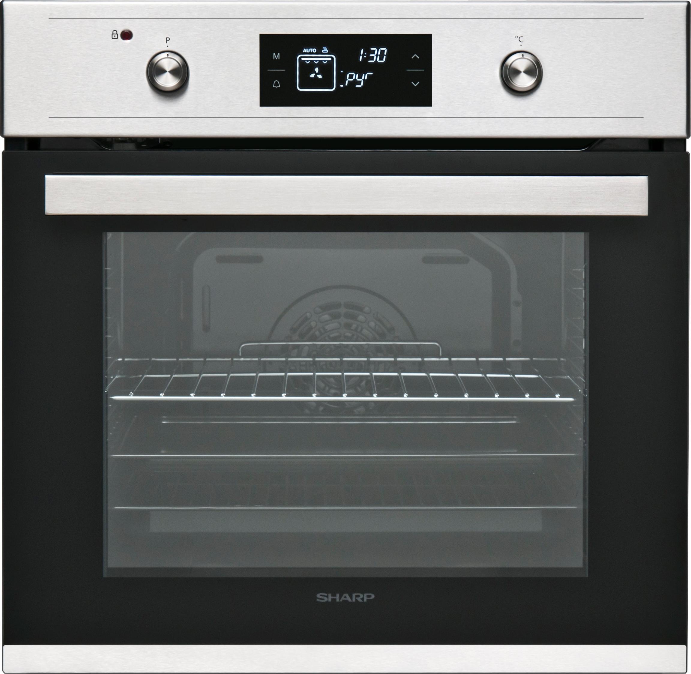 Sharp Backofen-Set »K-61V28IM1-EU«, Pyrolyse-Selbstreinigung