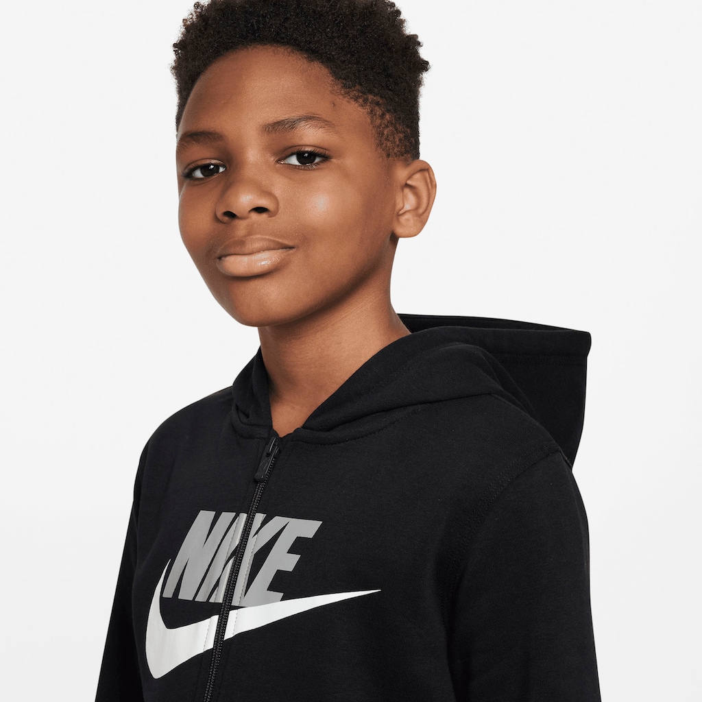 Nike Sportswear Kapuzensweatjacke »Club Fleece Big Kids' (Boys') Full-Zip Hoodie«