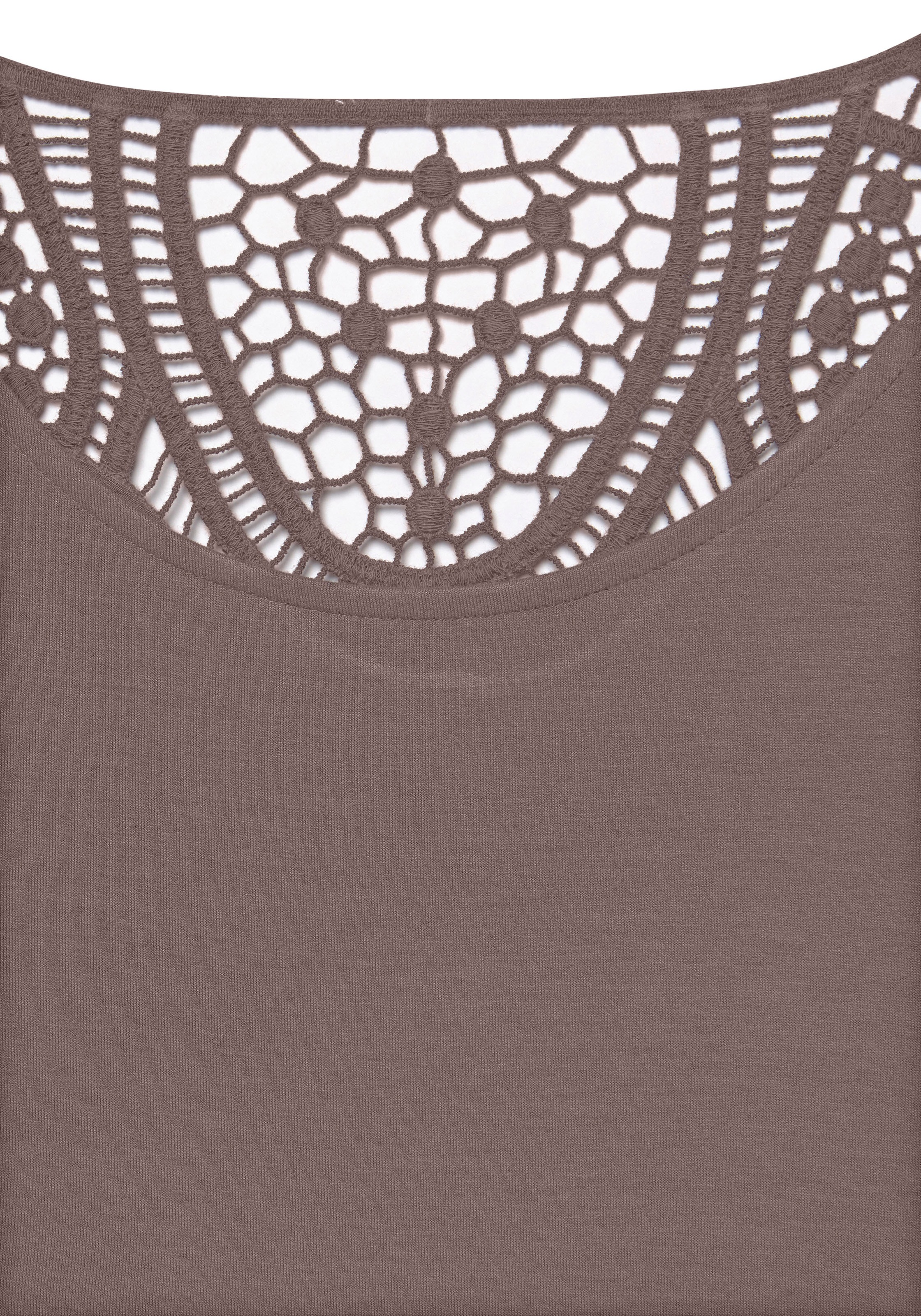 Vivance Short Sleeve Shirt Taupe 36/38 3