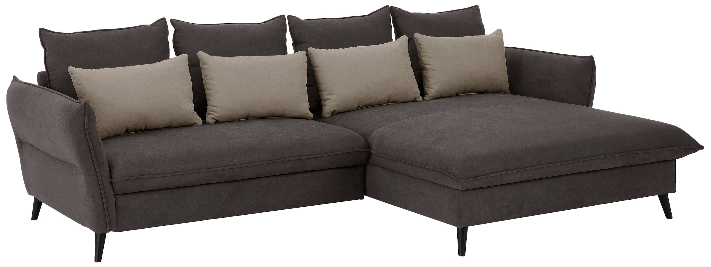 Home affaire Ecksofa »Tirano, L-Form«, wahlweise mit Bettfunktion und Bettkasten