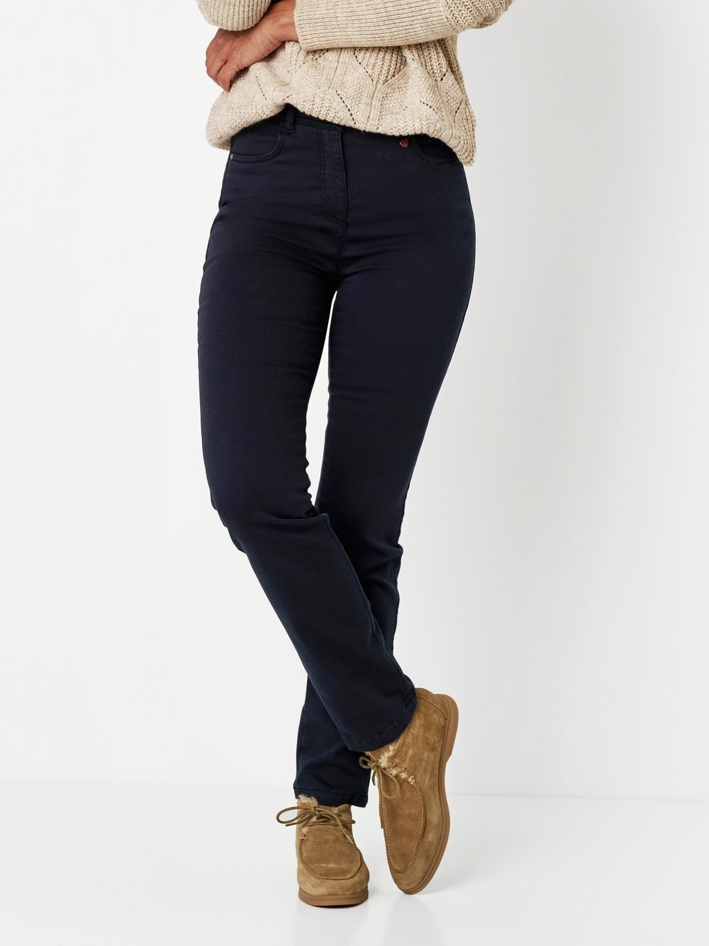 Relaxed Stretch-Hose »Meine beste Freundin Slim«  in schmaler Passform