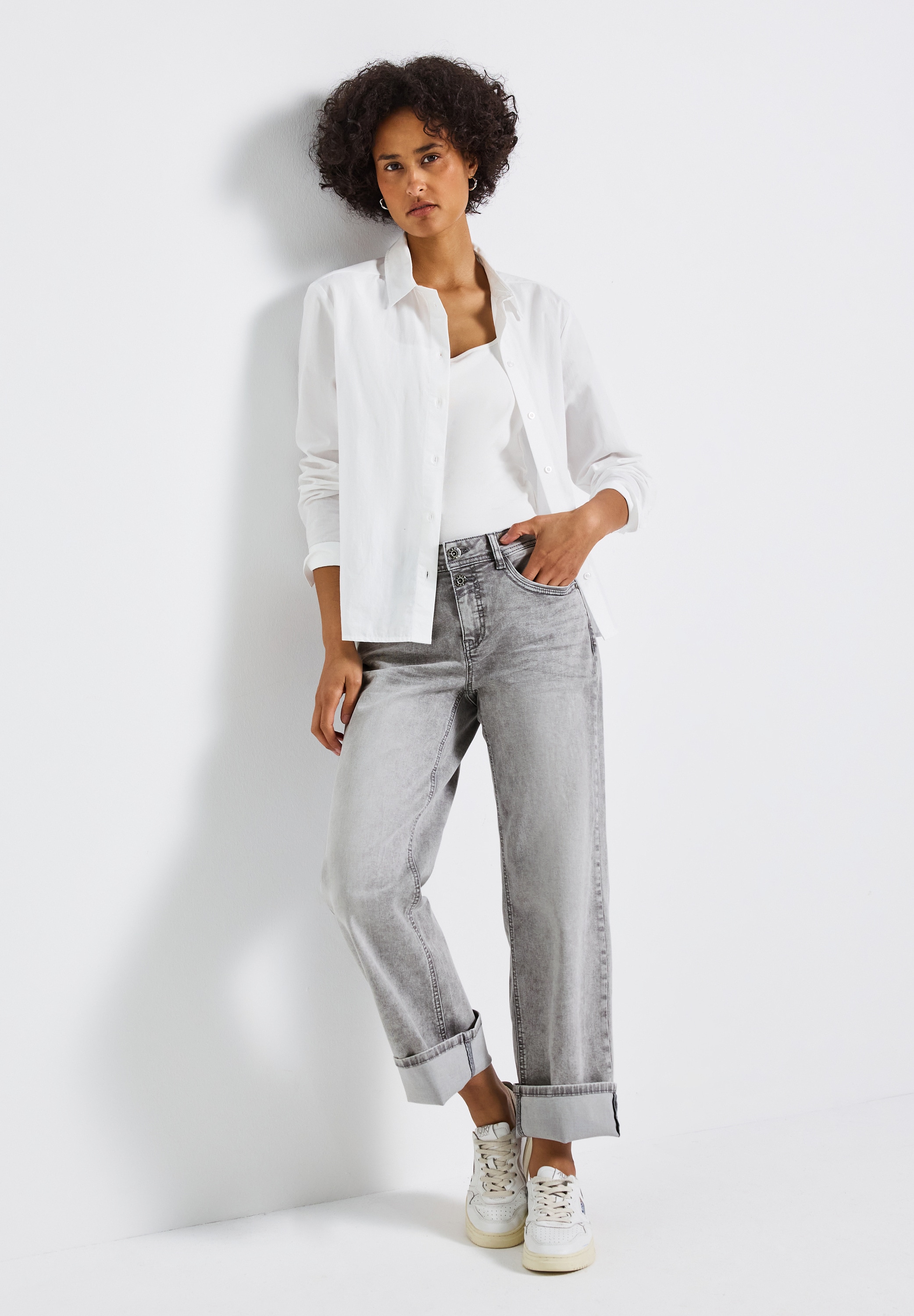 STREET ONE Straight-Jeans, im Five-Pocket Style