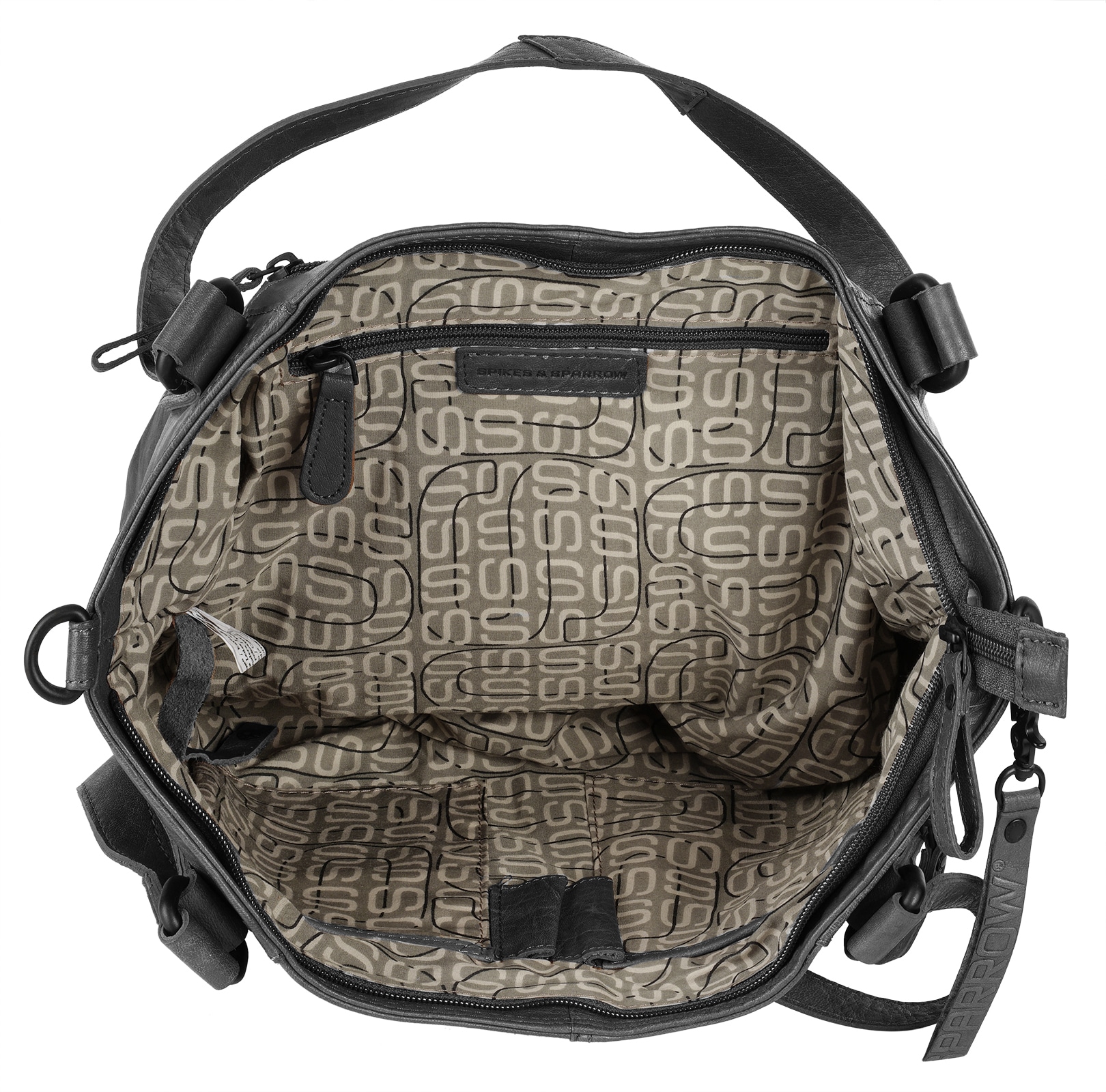 Spikes & Sparrow Shopper, echt Leder
