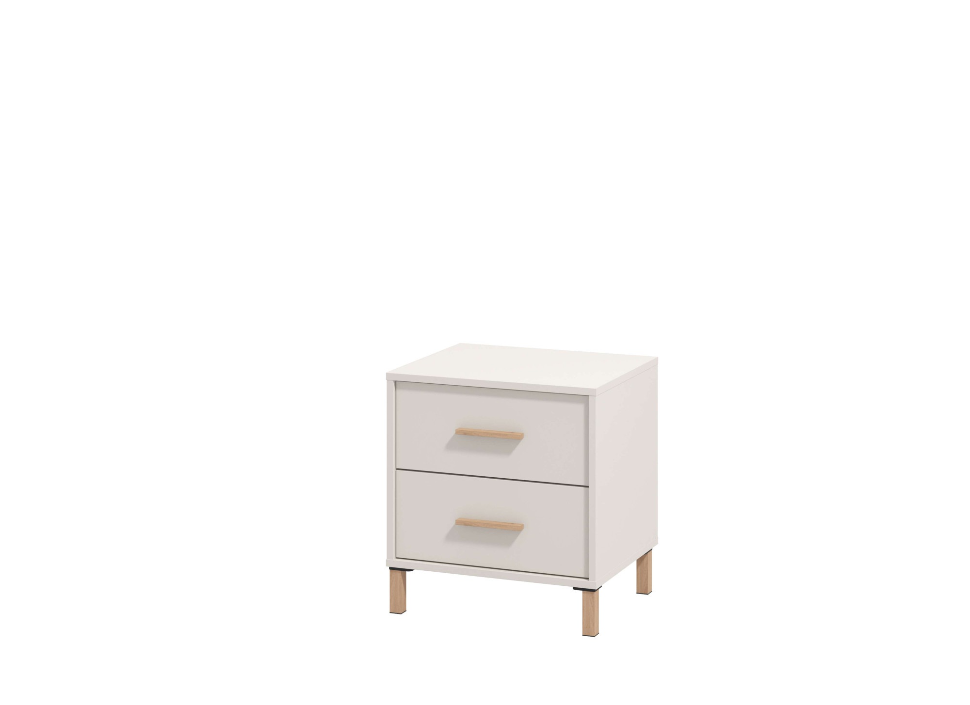 Home affaire Nachtkommode »Belfort Nachtschrank Nachttisch Made in Europe«, mit 2 oder 3 Schubladen, FSC®-zertifizierter, Trendfarbe cashmere