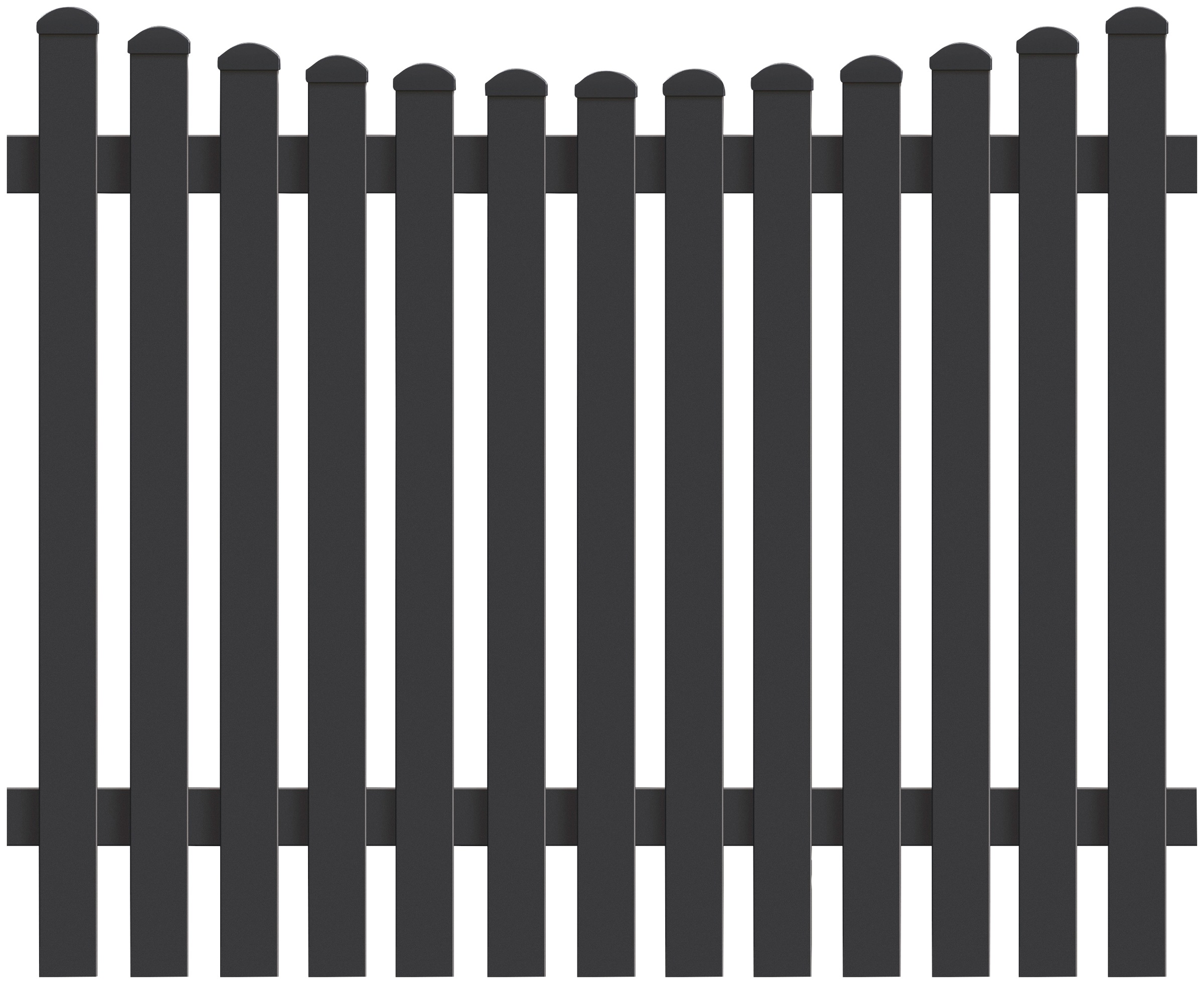 KM Zaun Lattenzaun »Meran Z37« LxH: 148x150 cm...