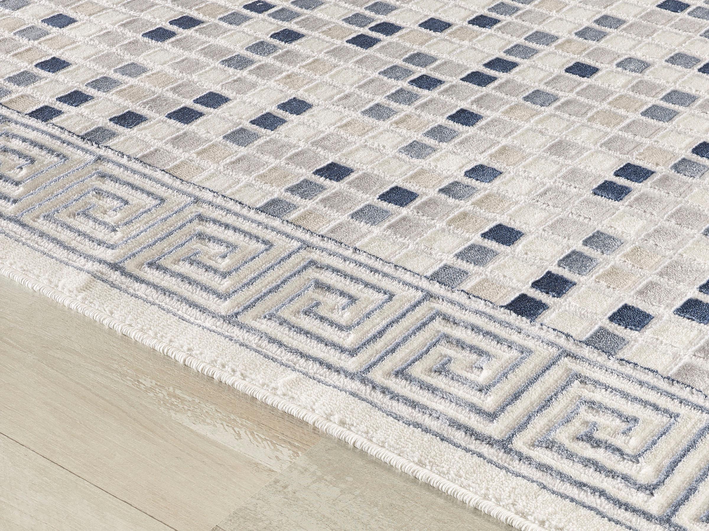 Sanat Teppich »Harmony 3207, auch als Läufer«, rechteckig, 12 mm Höhe, Wohnzimmer, Kurzflor, modern, Schlafzimmer