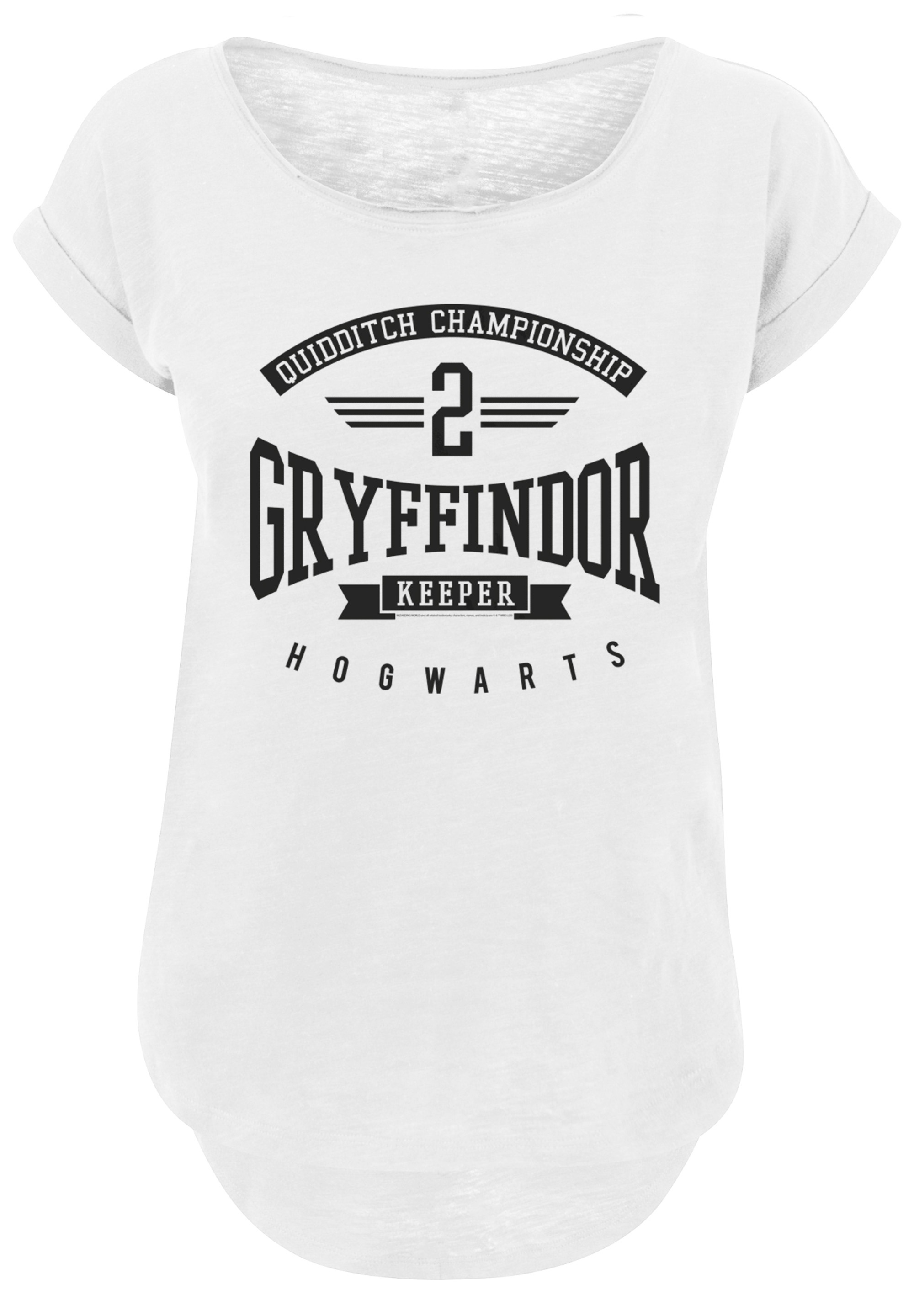 F4NT4STIC T-Shirt »Harry Potter Gryffindor Keeper«, Print