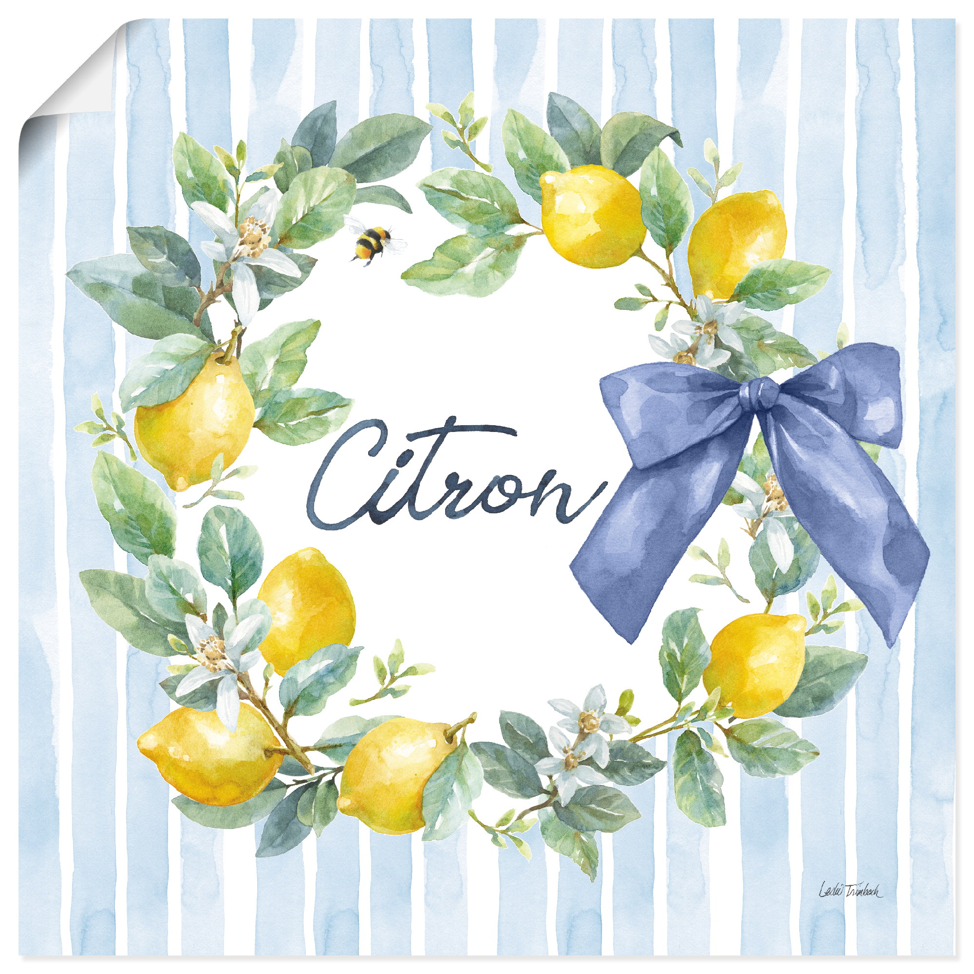 Artland "Le Citron III" Arrangements 1 Stk. tlg. als Alubild, Leinwandbild, Poster, Wandaufkleber in verschied. Größen