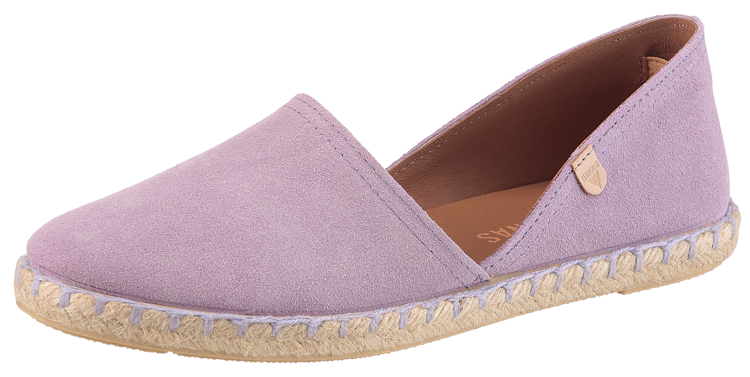 VERBENAS Espadrille »CARMEN SERRAJE«, Schlupfschuh, Sommerschuh, Loafer mit typischem Jute-Rahmen