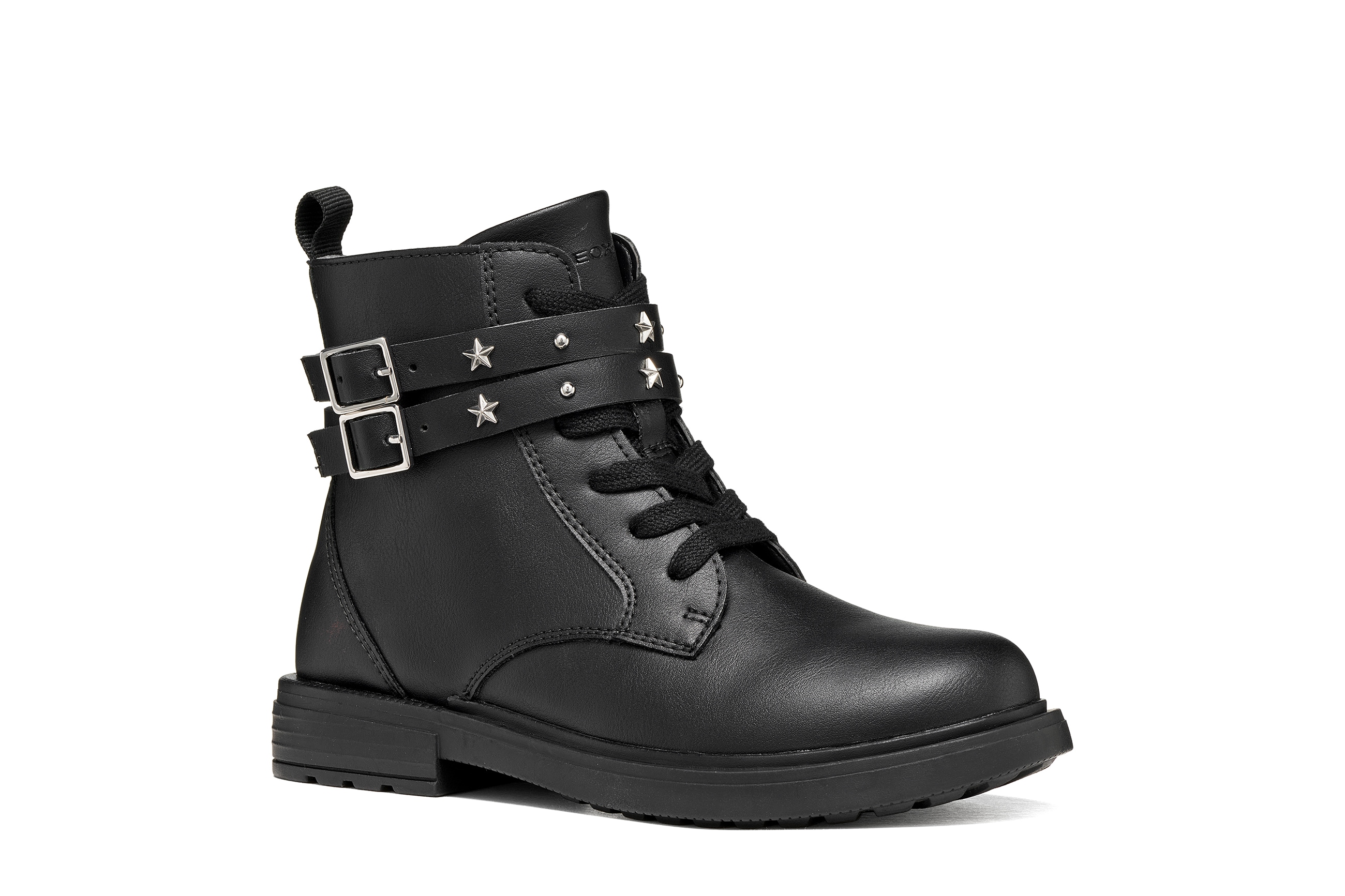 Geox Bikerboots "J ECLAIR GIRL" Herbst Boots mit Reißverschluss, Größenschablone zum Download
