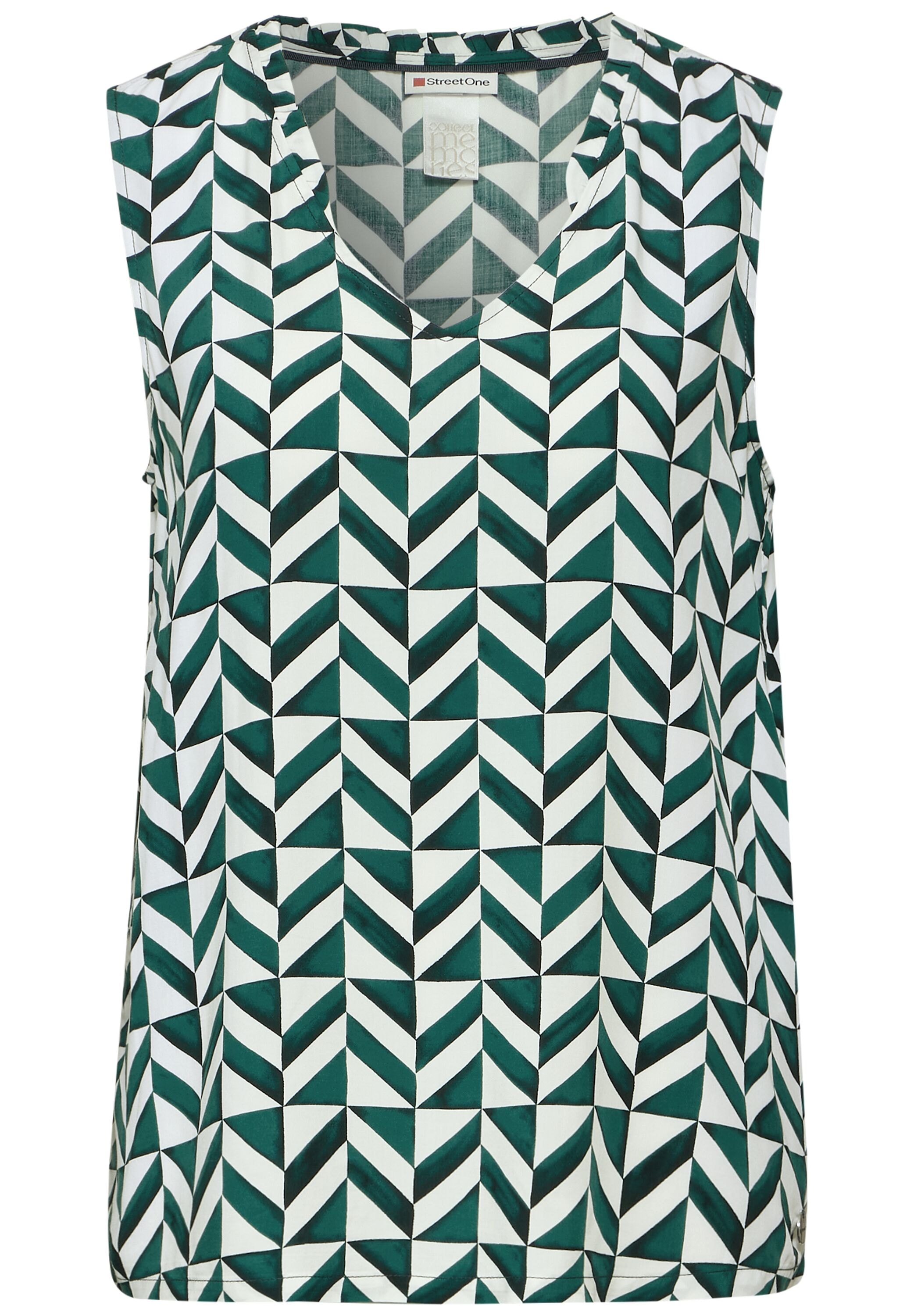 STREET ONE Druckbluse, mit All-Over Print