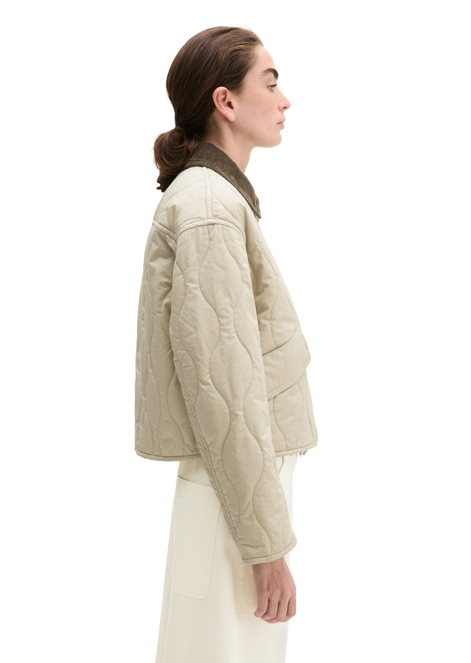 Marc O'Polo Outdoorjacke »aus wasserabweisendem Twill«