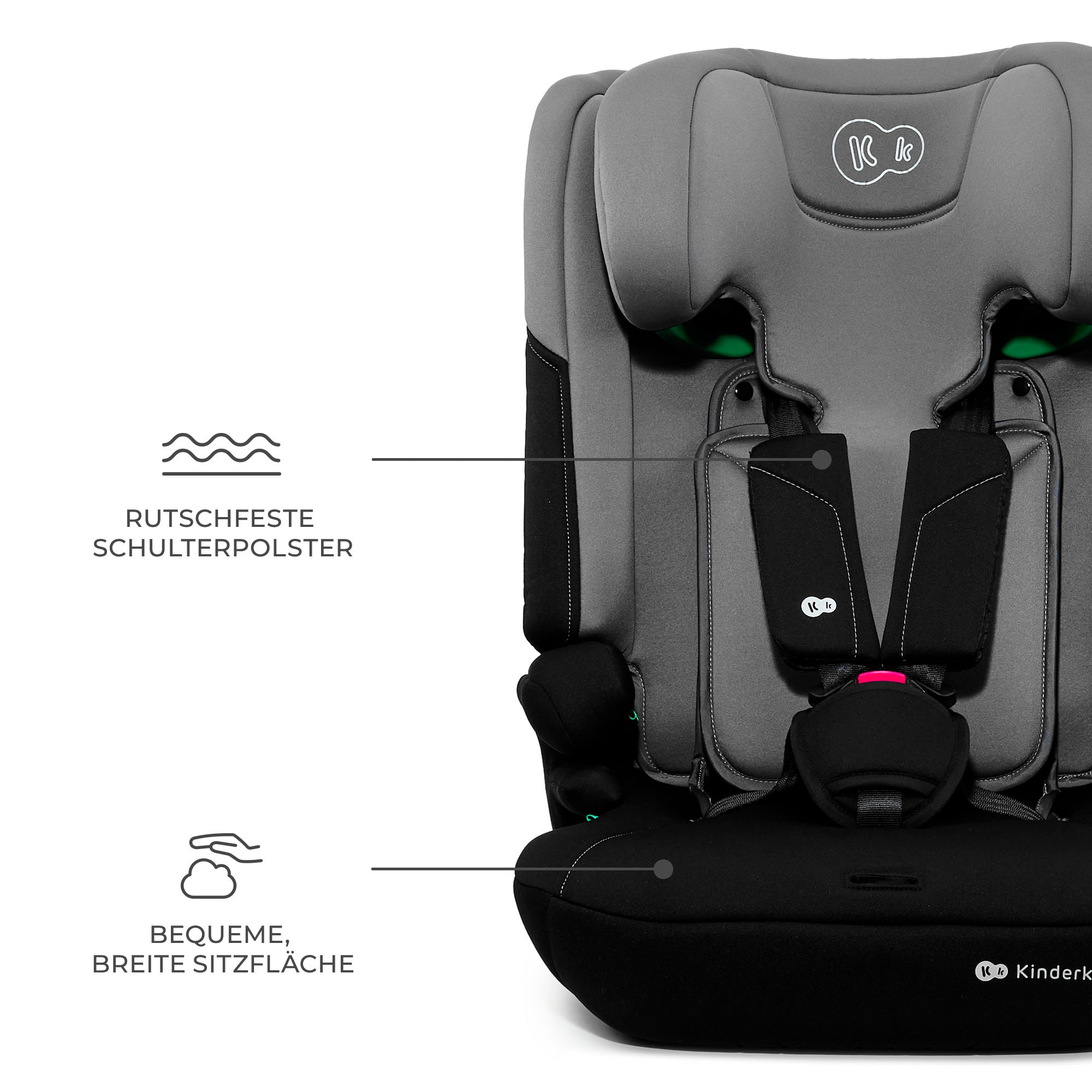 Kinderkraft Autokindersitz »I-COMFY i-Size« Klasse I / II / III (9-36 kg)