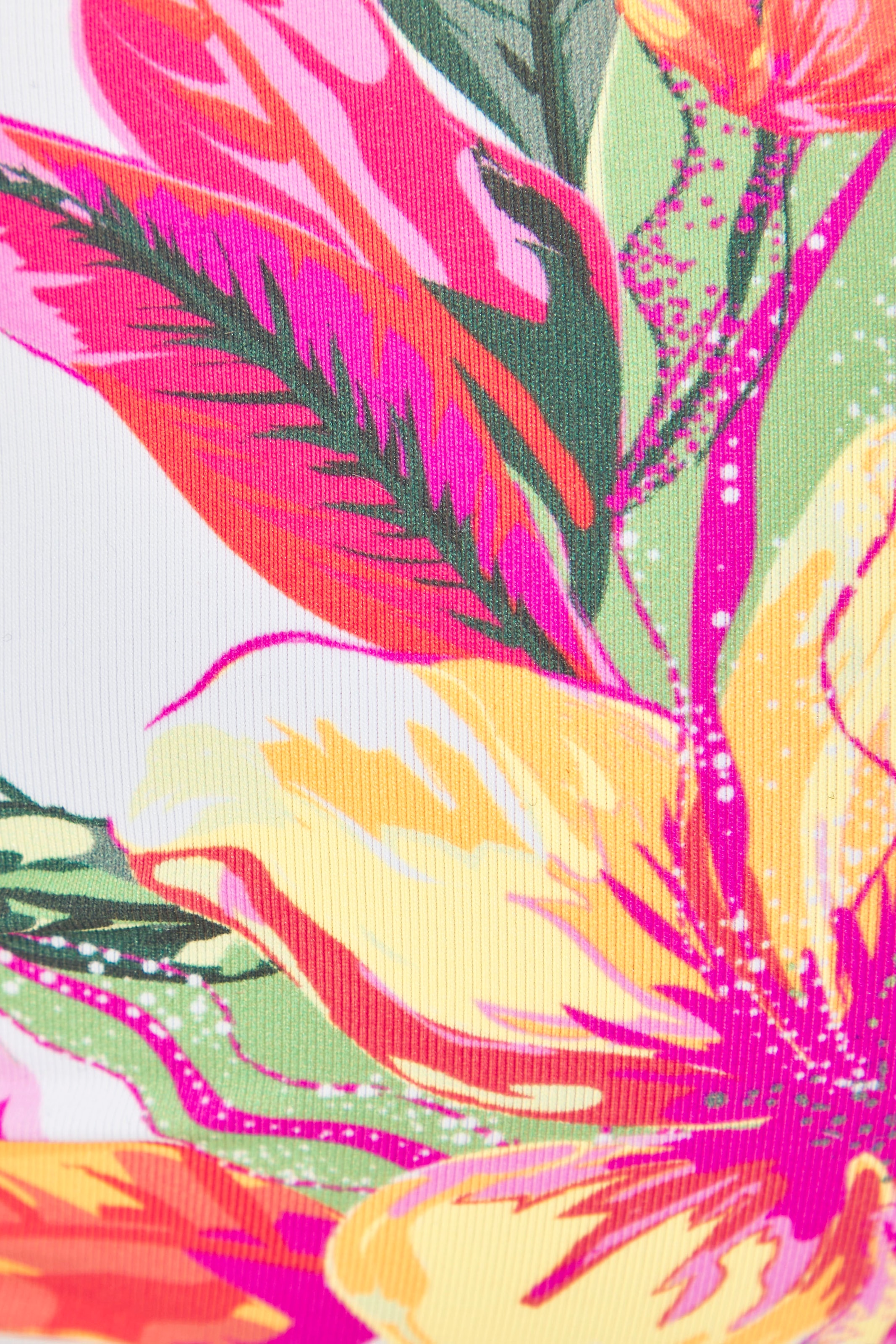 LASCANA Bügel-Bandeau-Bikini-Top »Malia«, mit tropischem Print