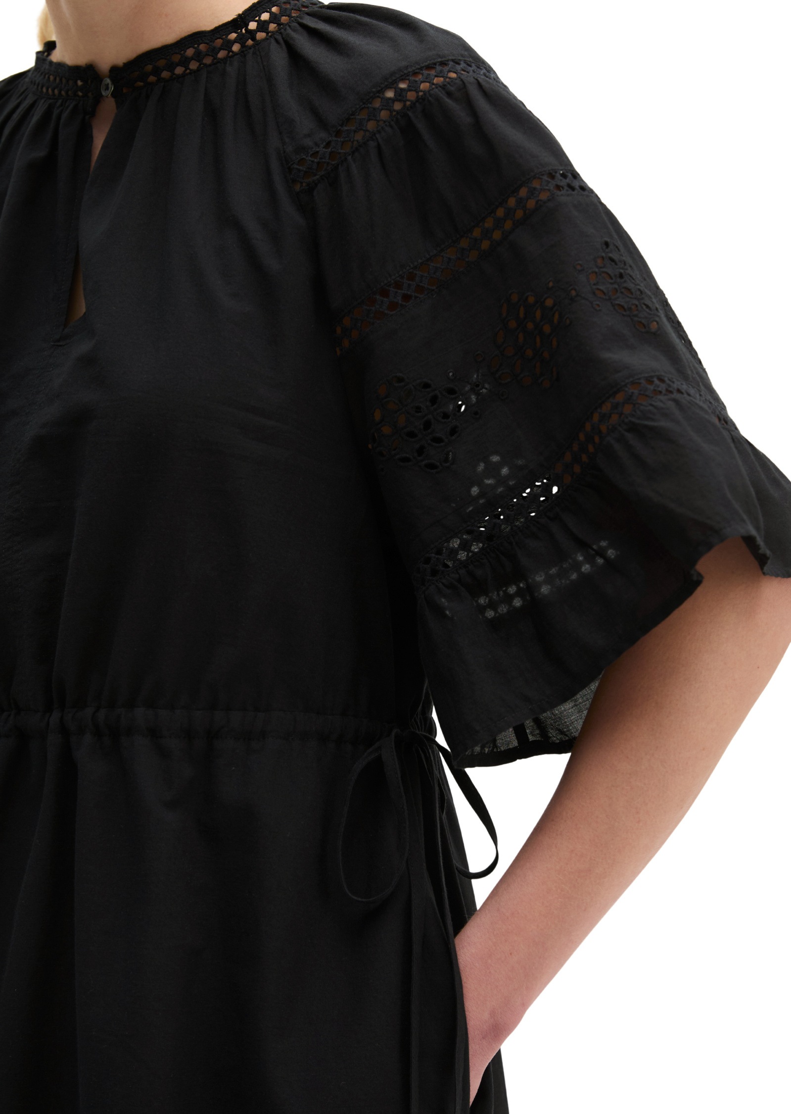 Marc O'Polo Minikleid »aus besticktem Baumwoll-Voile«
