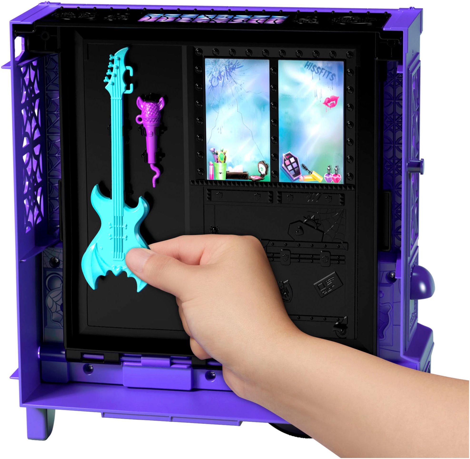 MonsterHigh™ Puppen Fahrzeug »Monster High Fangtastic Food-Truck Spielset mit Puppe Draculaura«