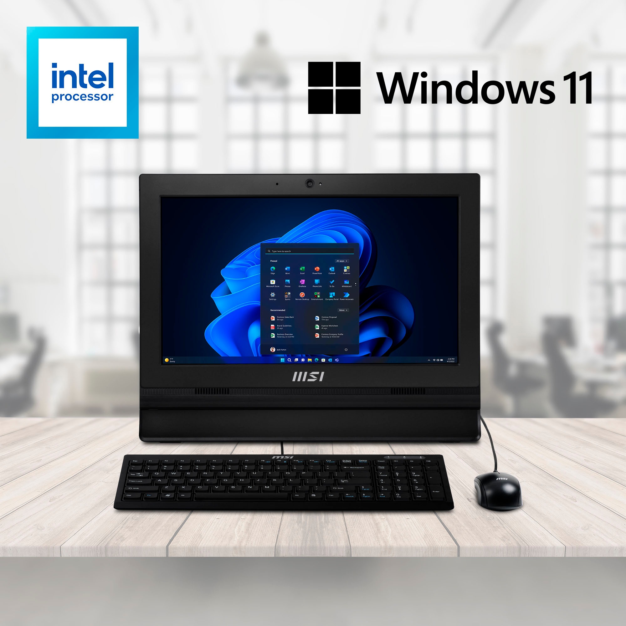MSI All-in-One PC »PRO AP162T ADL-019DE«