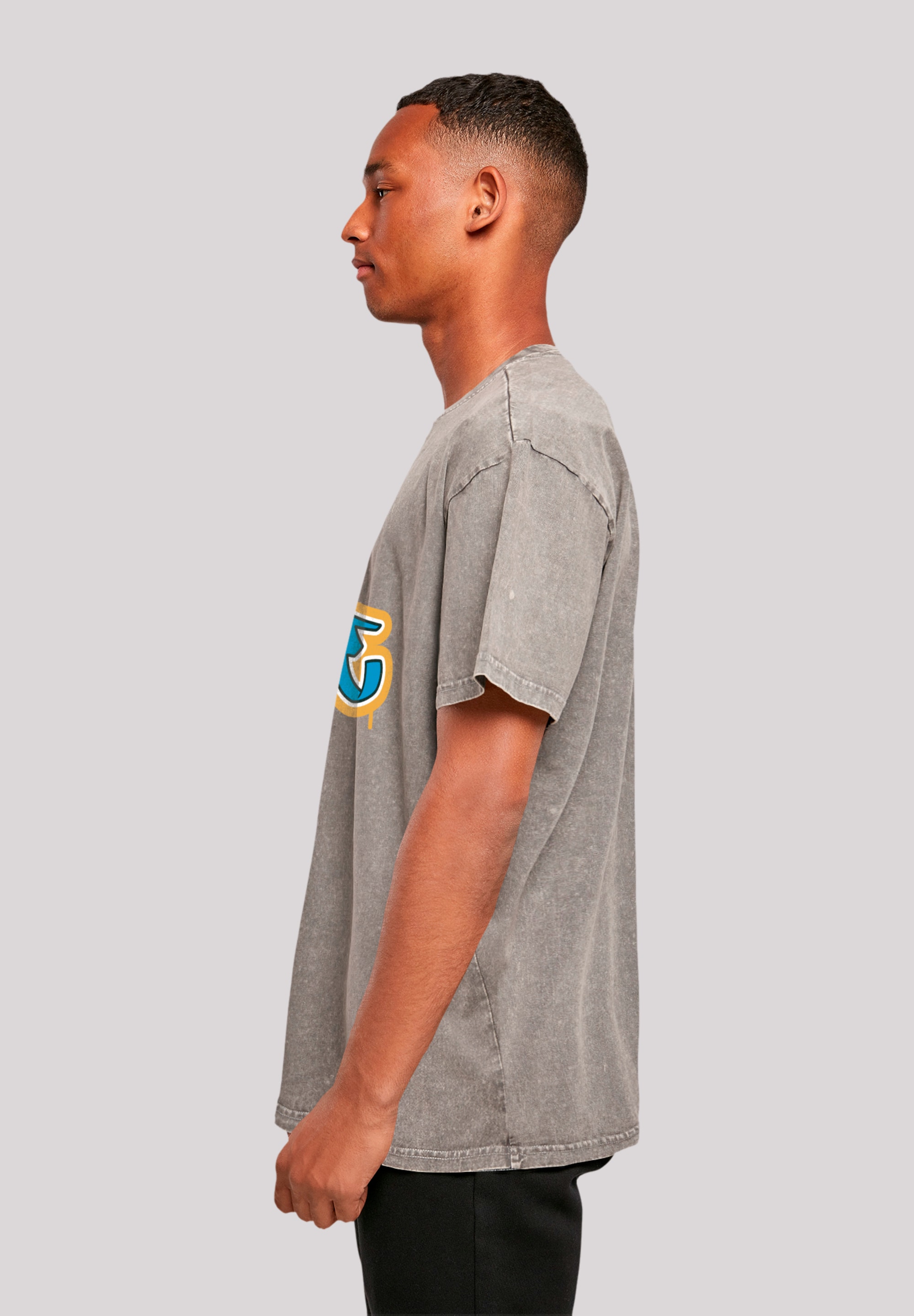 F4NT4STIC T-Shirt »Sesamstraße Cookie Graffiti Logo«, Premium Qualität
