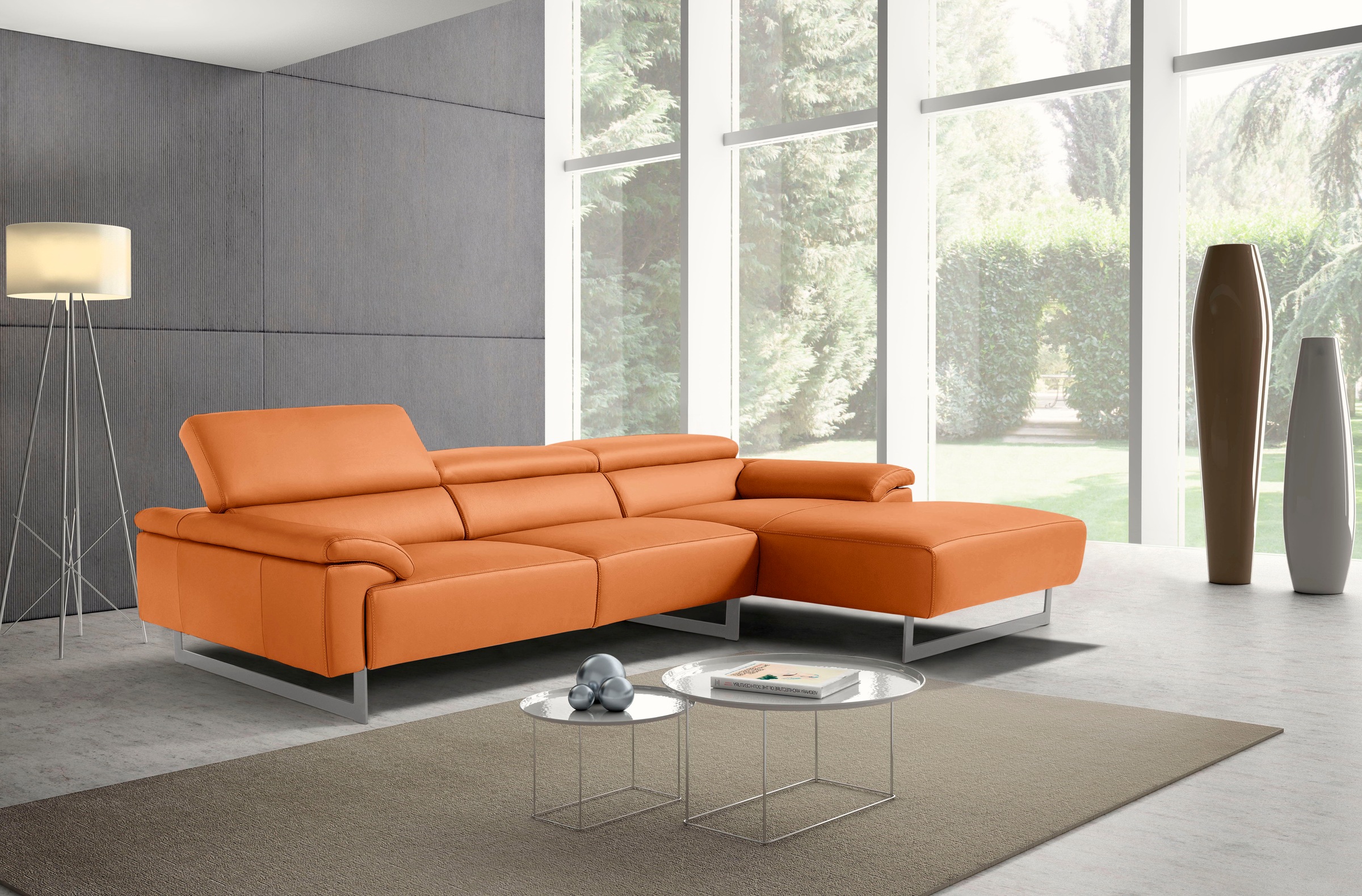Egoitaliano Ecksofa "Malika, edel und bequem, Designsofa mit hochwertigen B günstig online kaufen