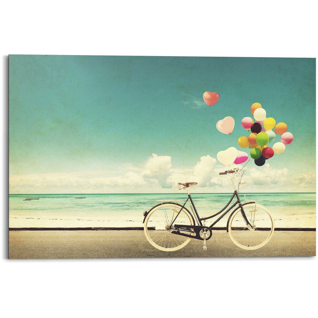 Reinders! Holzbild »Deco Panel 60x90 Balloon Bike«