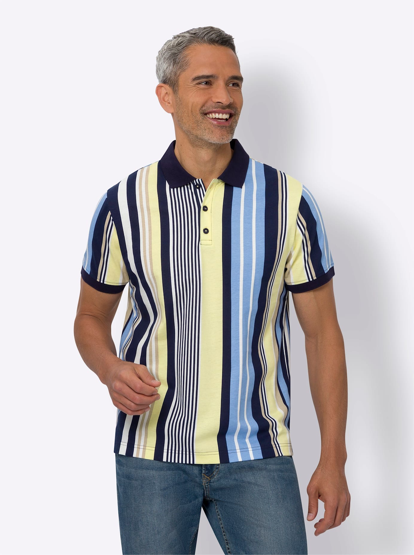 Classic Poloshirt »Kurzarm-Poloshirt«, (1 tlg.)