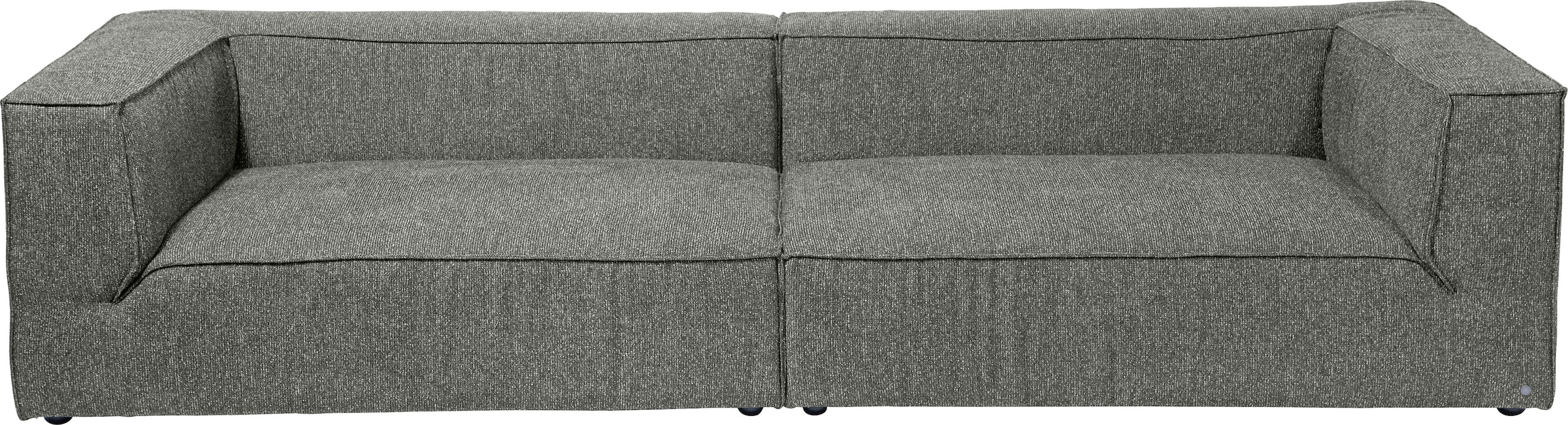 TOM TAILOR HOME Big-Sofa "BIG CUBE", in 2 Breiten, wahlweise mit Sitztiefenverstellung, Tiefe 129 cm