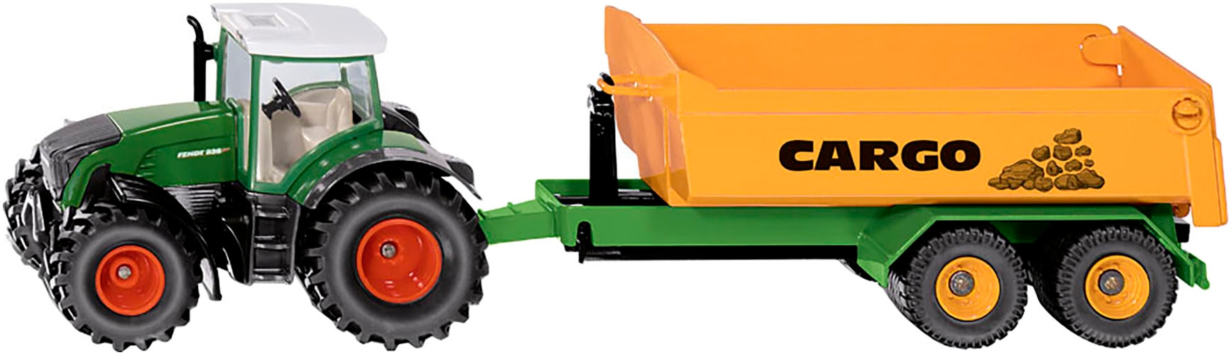 Spielzeug-Traktor »Siku Farmer, Fendt m. Hakenliftfahrgestell&Mulde (1989)«