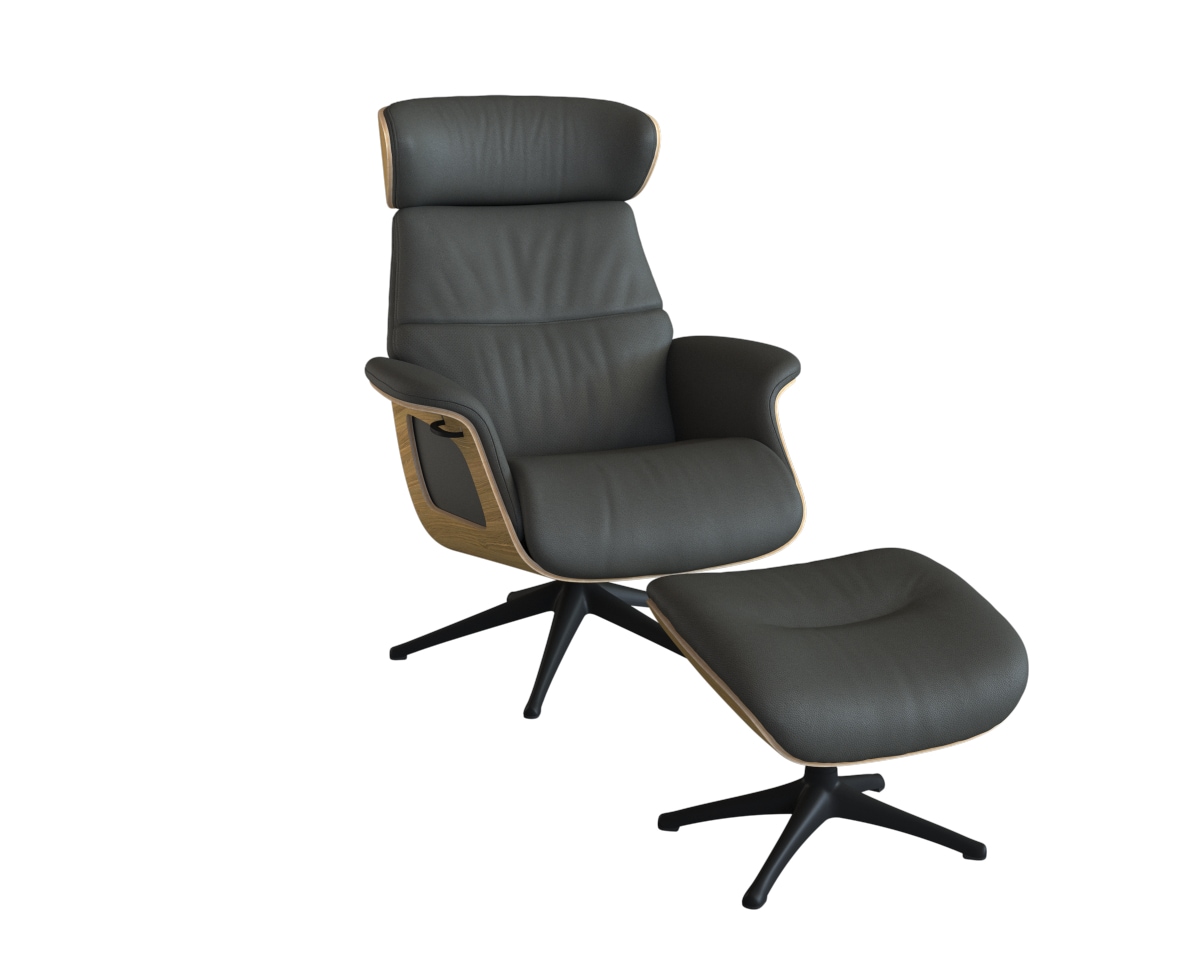 FLEXLUX Relaxsessel "Clement Rücken u. Kopfverstellung, ergonomisch, Aircha günstig online kaufen