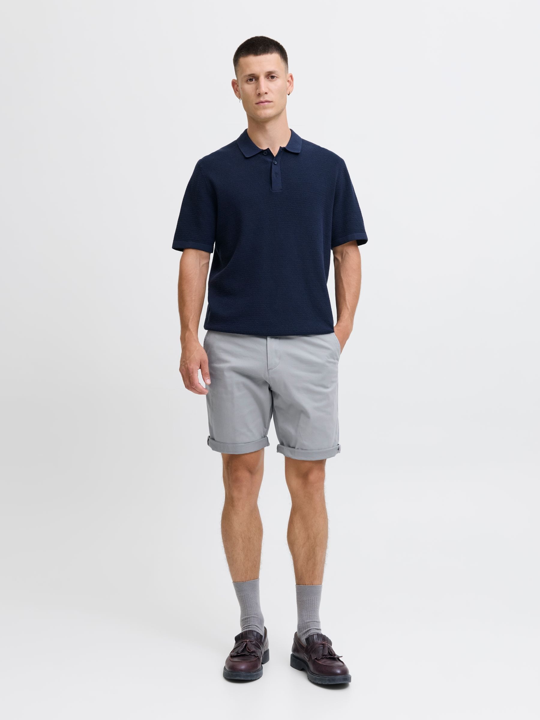 Jack & Jones Chinoshorts »JPSTBOWIE JJSHORTS S«  mit Aufschlag