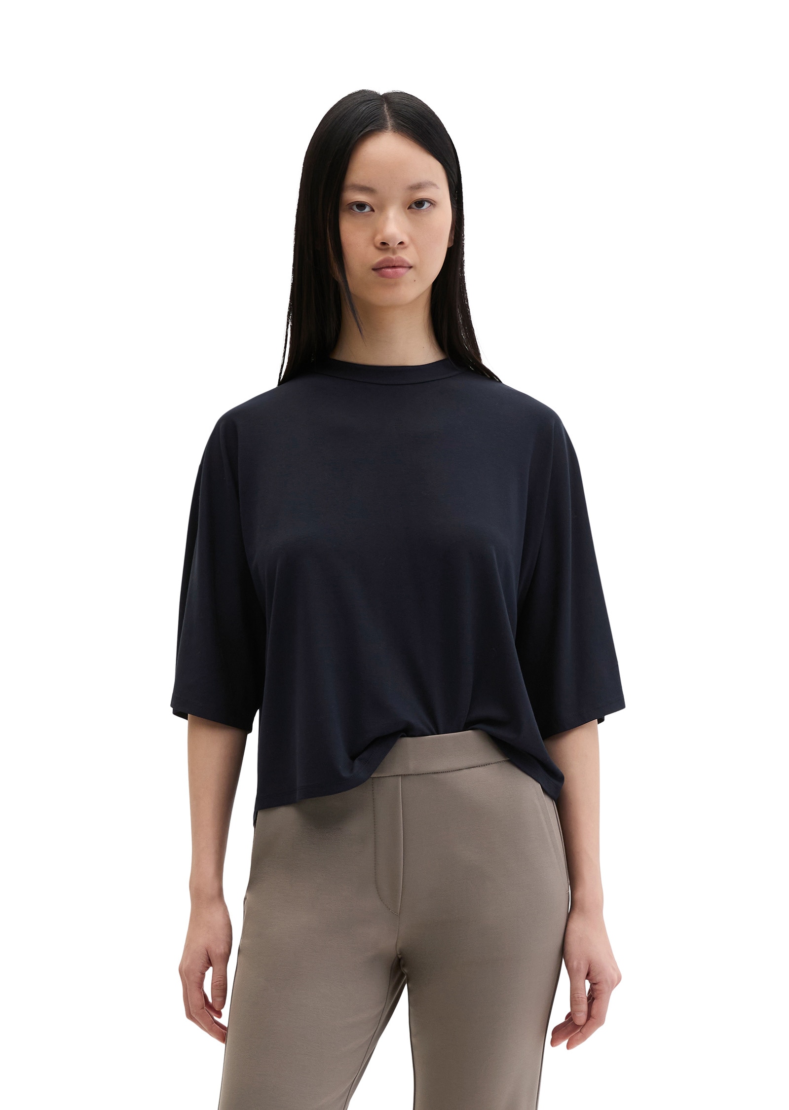 Marc OPolo Langarmshirt "aus LENZING™ ECOVERO™" günstig online kaufen