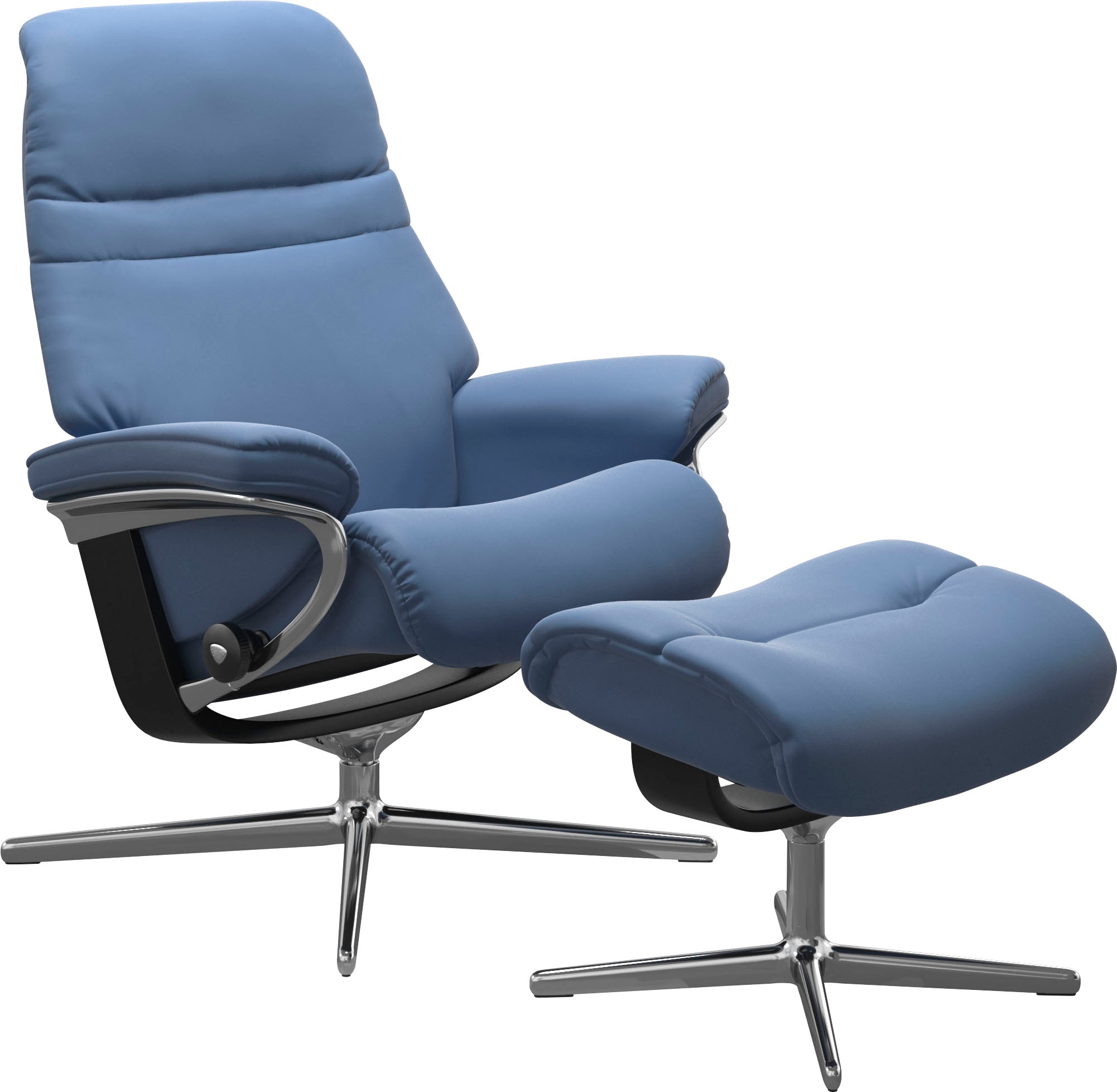 Stressless "Sunrise" mit Cross Base, Größe S, M & L, Holzakzent Schwarz günstig online kaufen