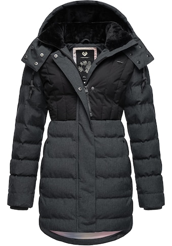 Ragwear Winterjacke »Ashanta Block« su Kapuze ...