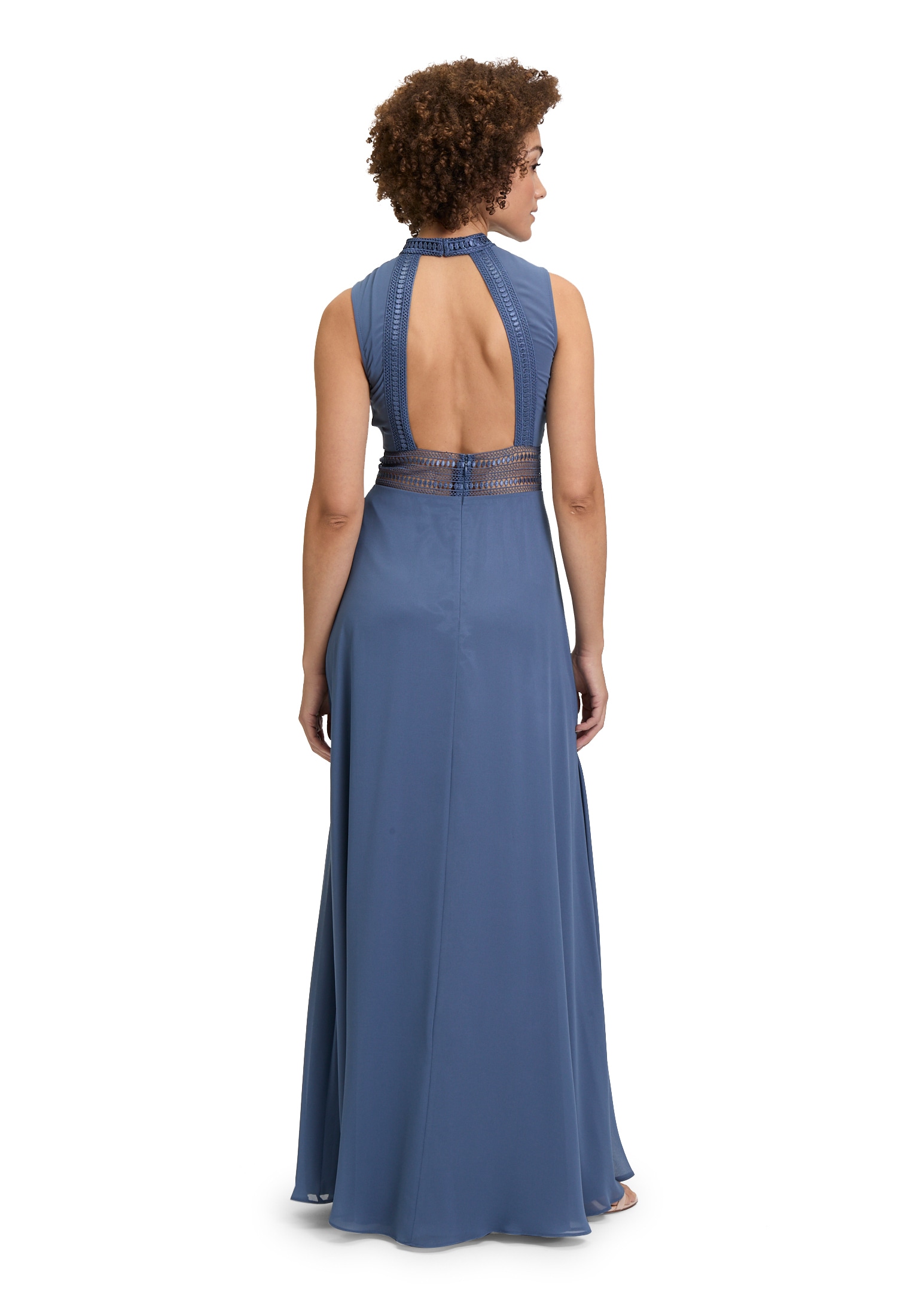 Vera Mont Abendkleid »Vera Mont Abendkleid rückenfrei«, Aufgesteppte Bänder