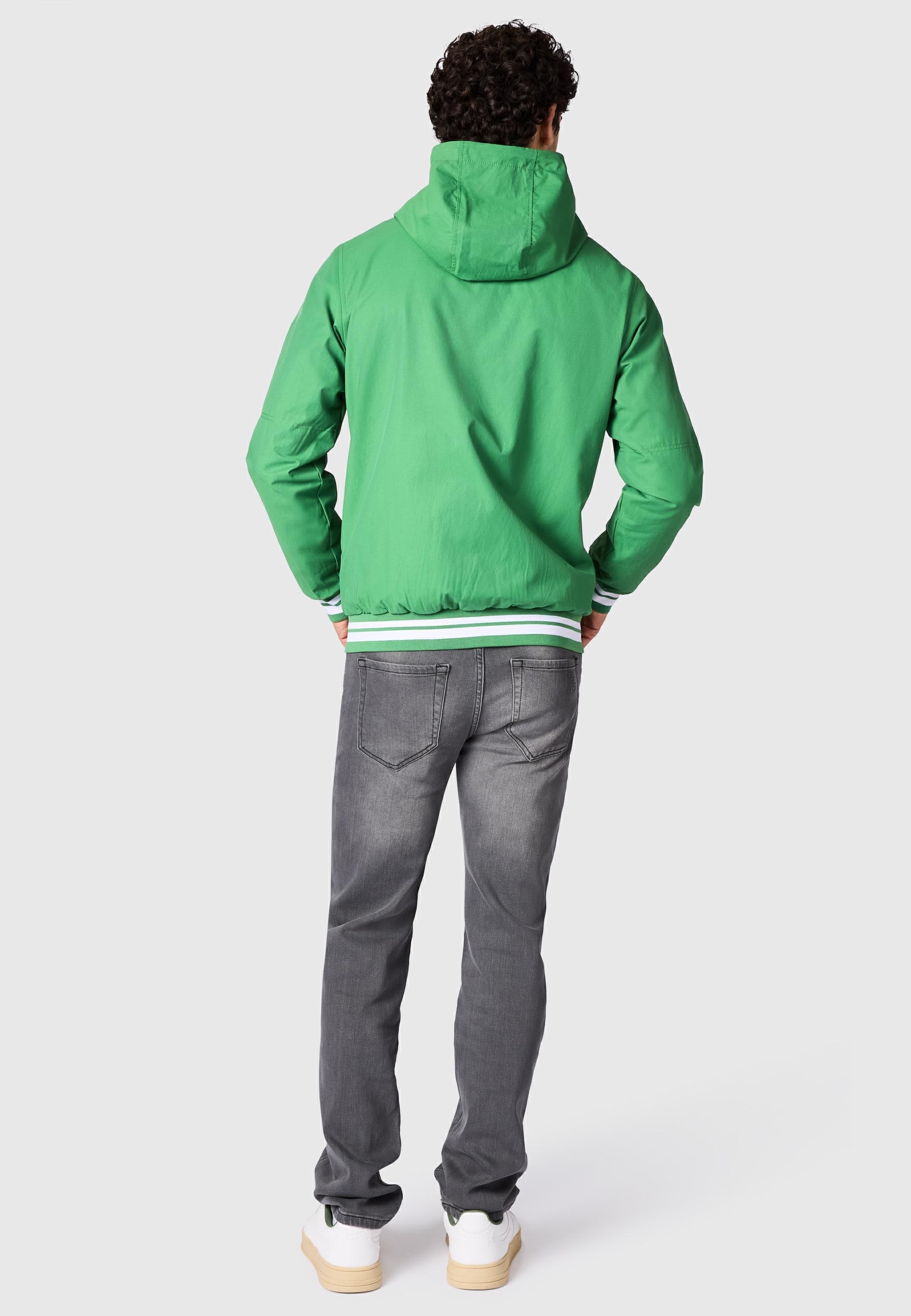Ragwear Outdoorjacke »Stewan YOUMODO« mit Kapuze leichte Herren Übergangsjacke mitelastischen Bündchen