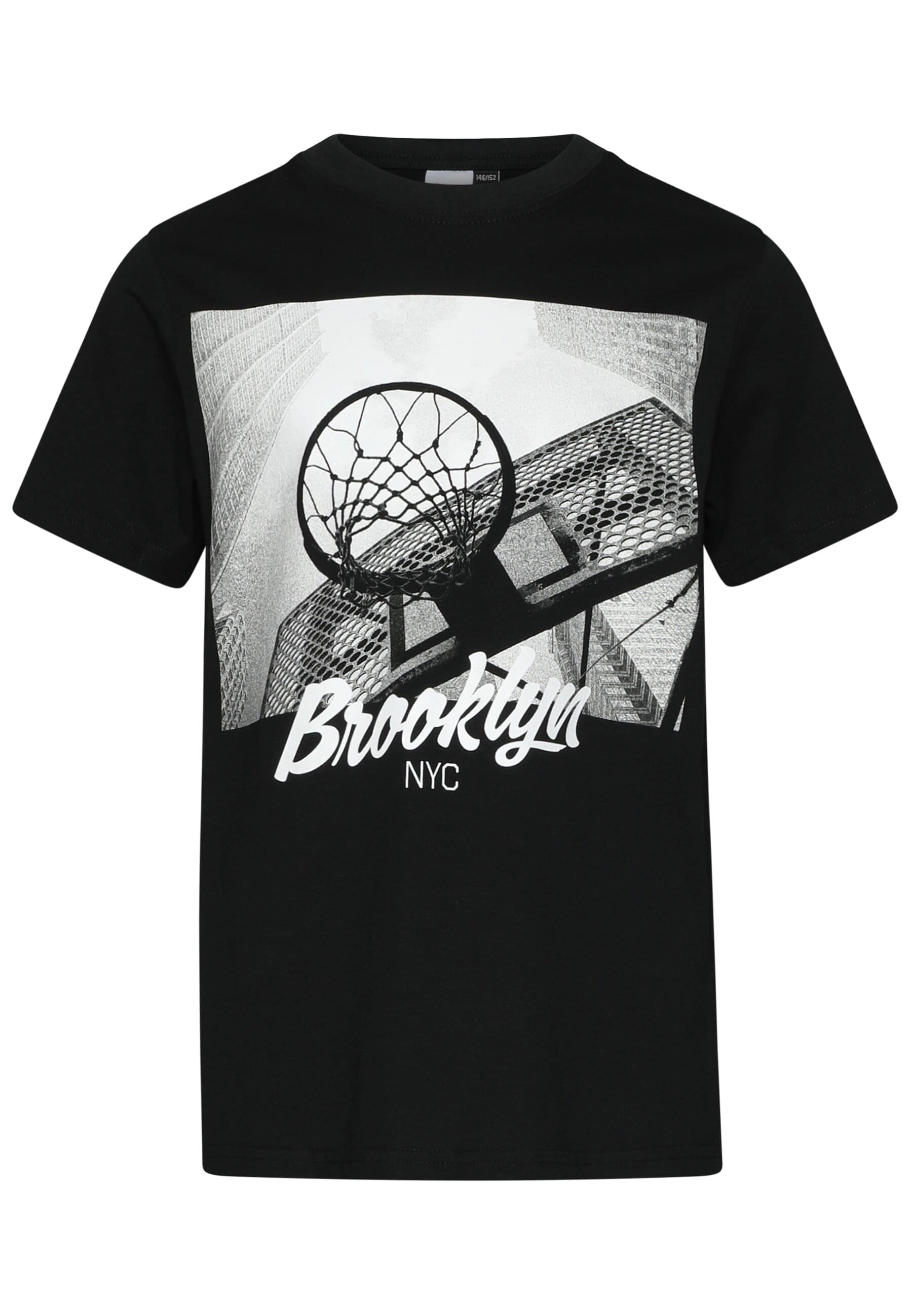 URBAN CLASSICS T-Shirt »Urban Classics T-Shirt 2 Pack - kurzarm - New York & Brookly«, (1 tlg.)