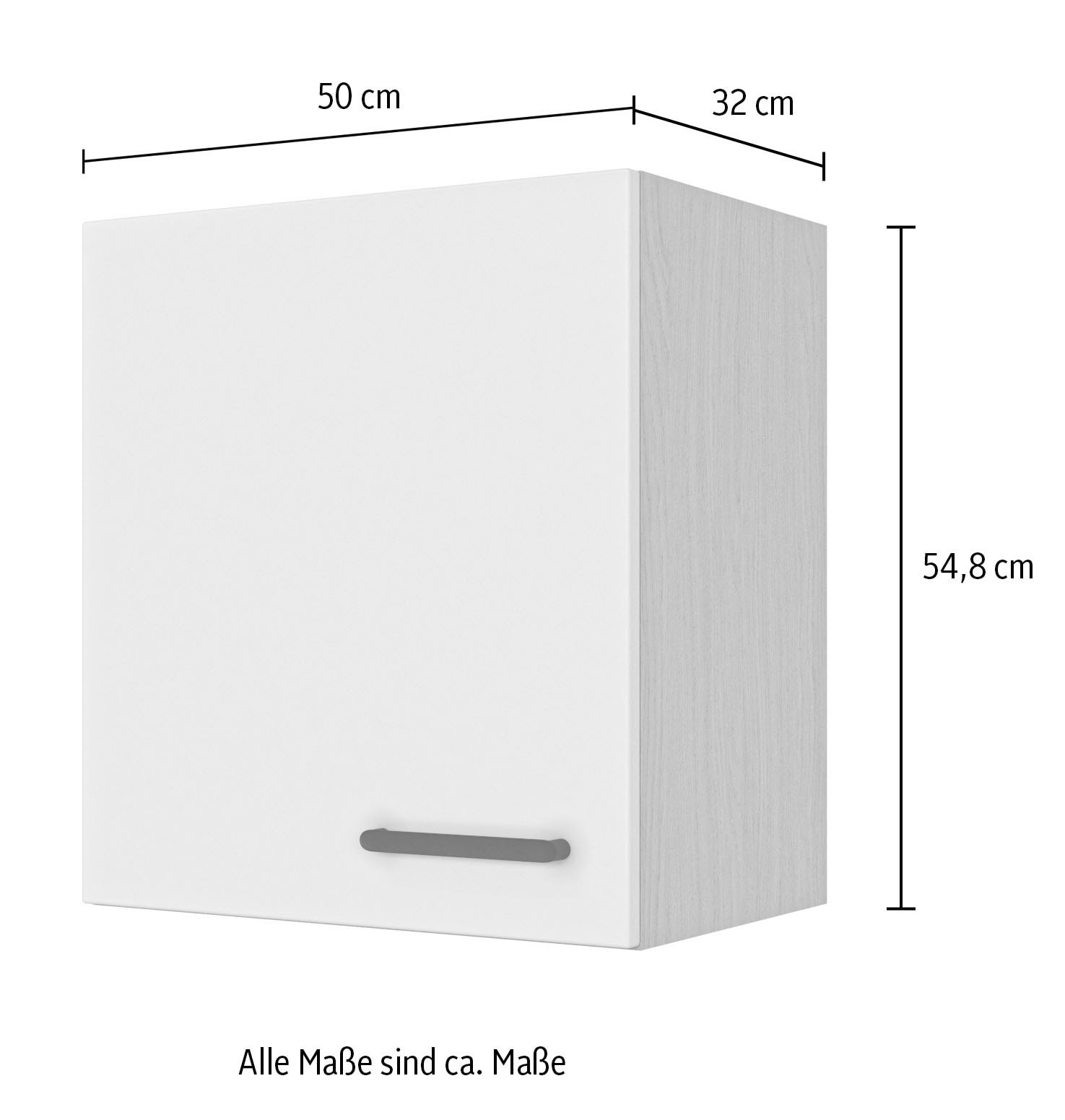 Flex-Well »Creso« 1 Stk. tlg. wahlweise in 2 Breiten, mit Einlegeboden und Metallgriff