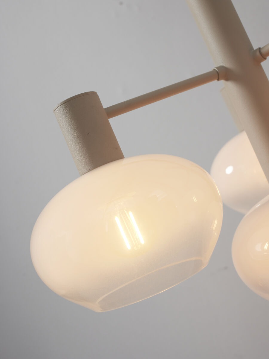 it's About RoMi Hängeleuchte »BOLOGNA«, 4 flammig, Leuchtmittel E14 | LED wechselbar, Glass mit Farbeverlauf