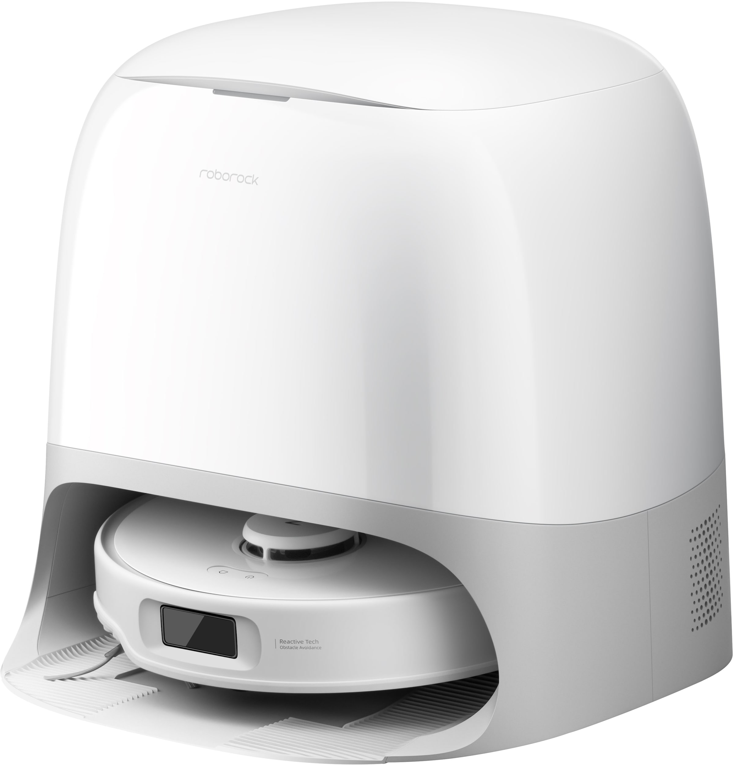 Roborock Saugroboter "Qrevo Curv 5A1, Dockingstation mit automatischen Entl günstig online kaufen