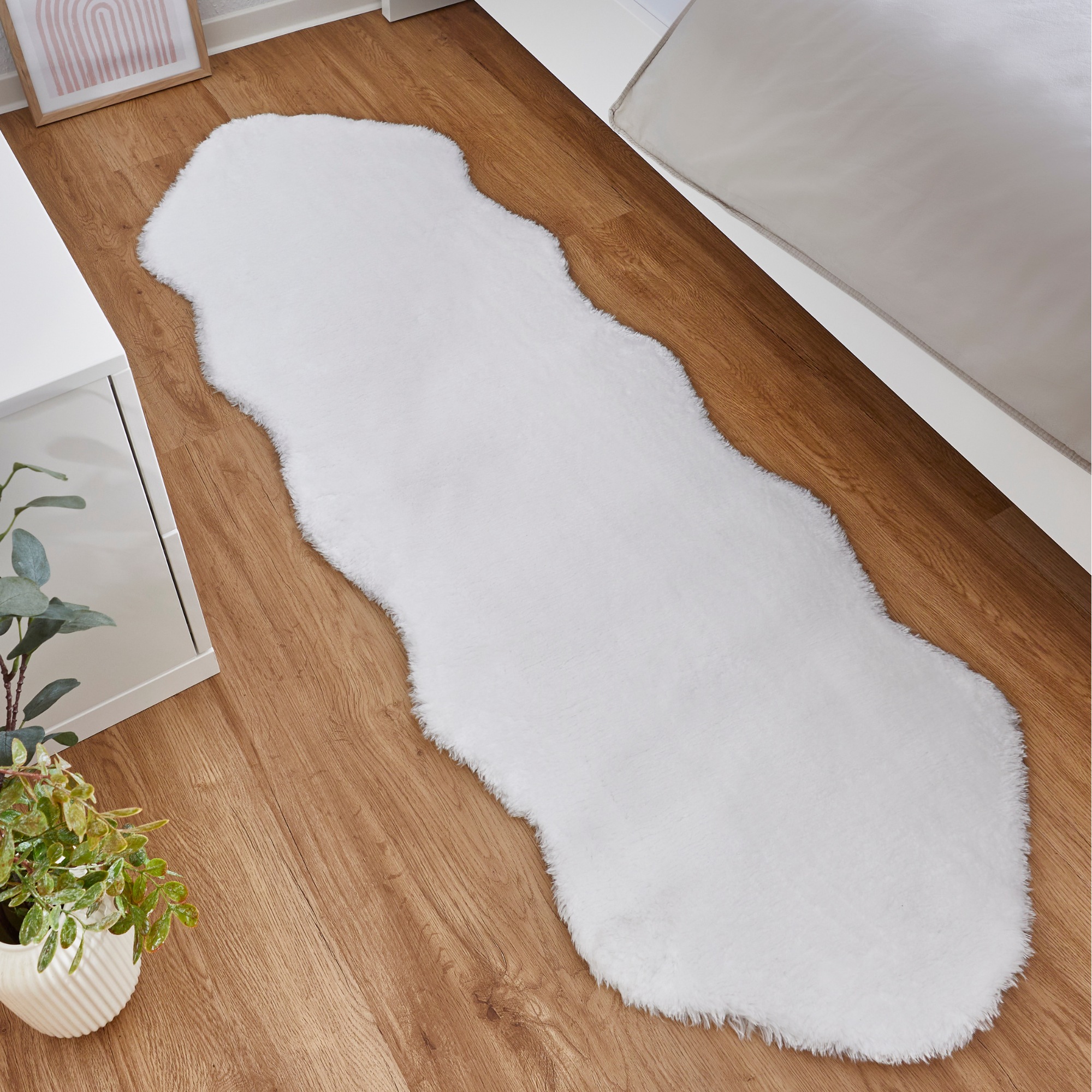 Andiamo "Lamm Fellimitat" fellförmig 20 mm Höhe Kunstfell, besonders weich günstig online kaufen