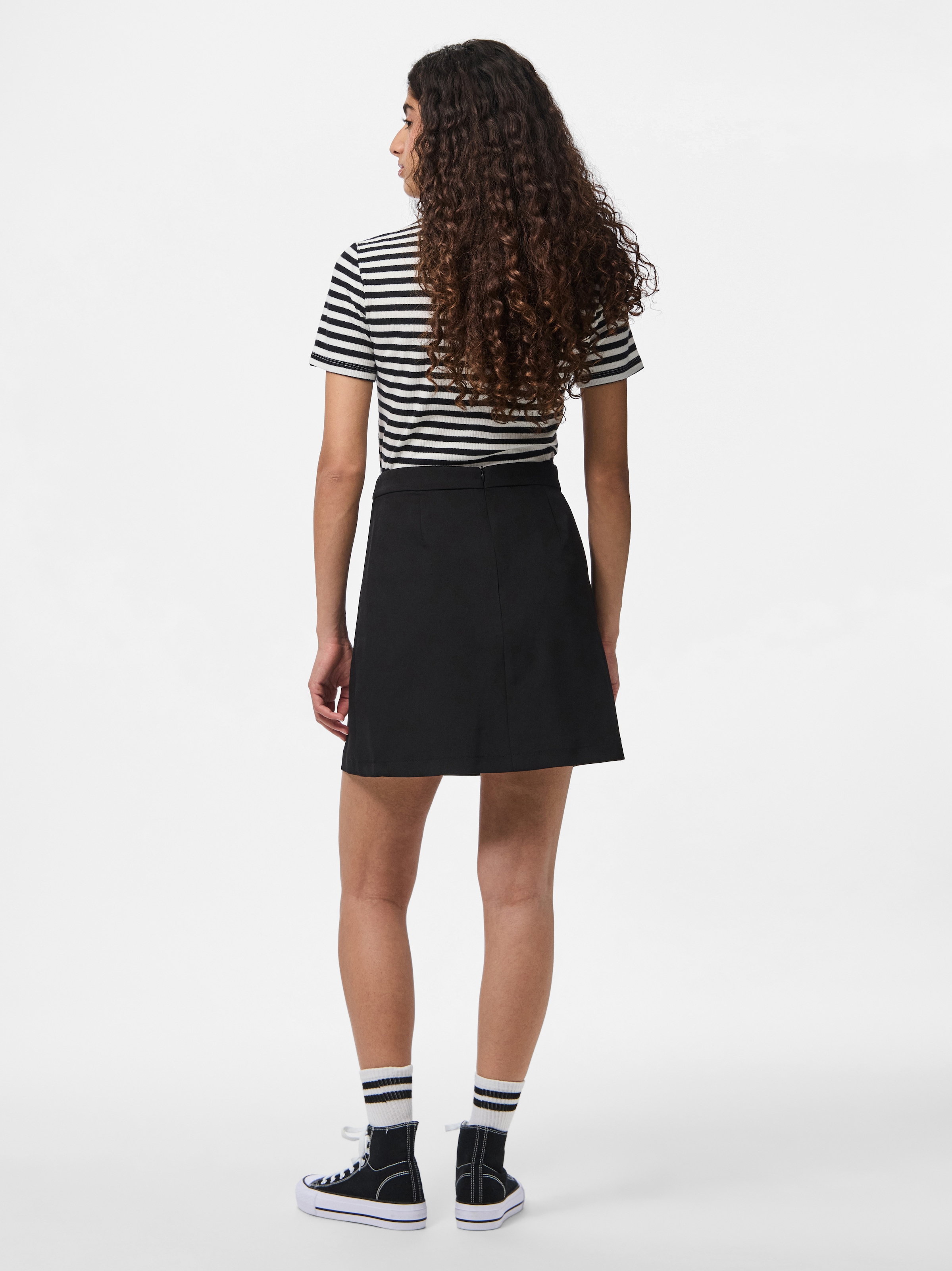 pieces Minirock »PCBOZZY HW SLIT SKIRT NOOS BC«