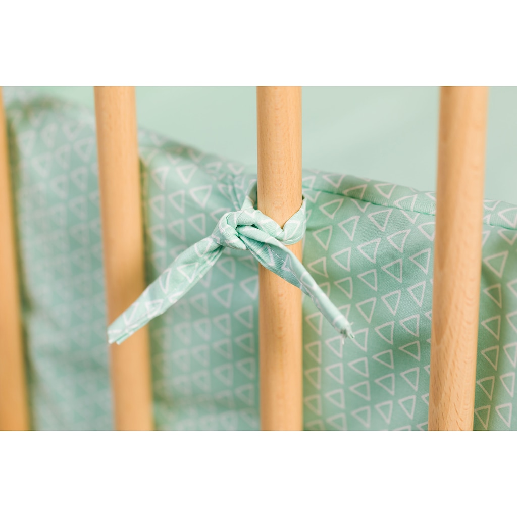 Fillikid Laufgittereinlage »Flexi Luxe, Mint Triangle«