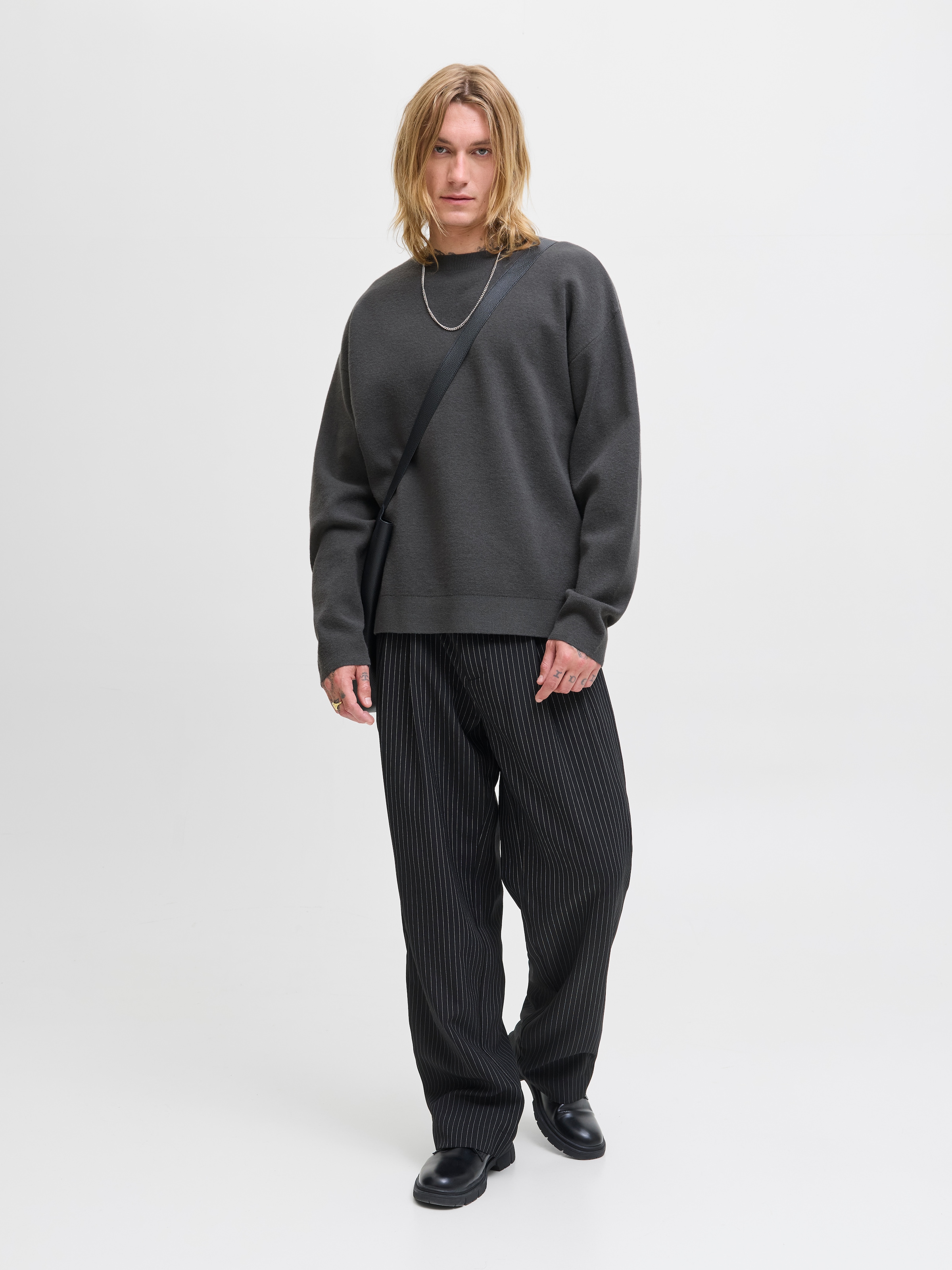 Jack & Jones Strickpullover »JPRBLABRADFORT KNIT CREW NECK«