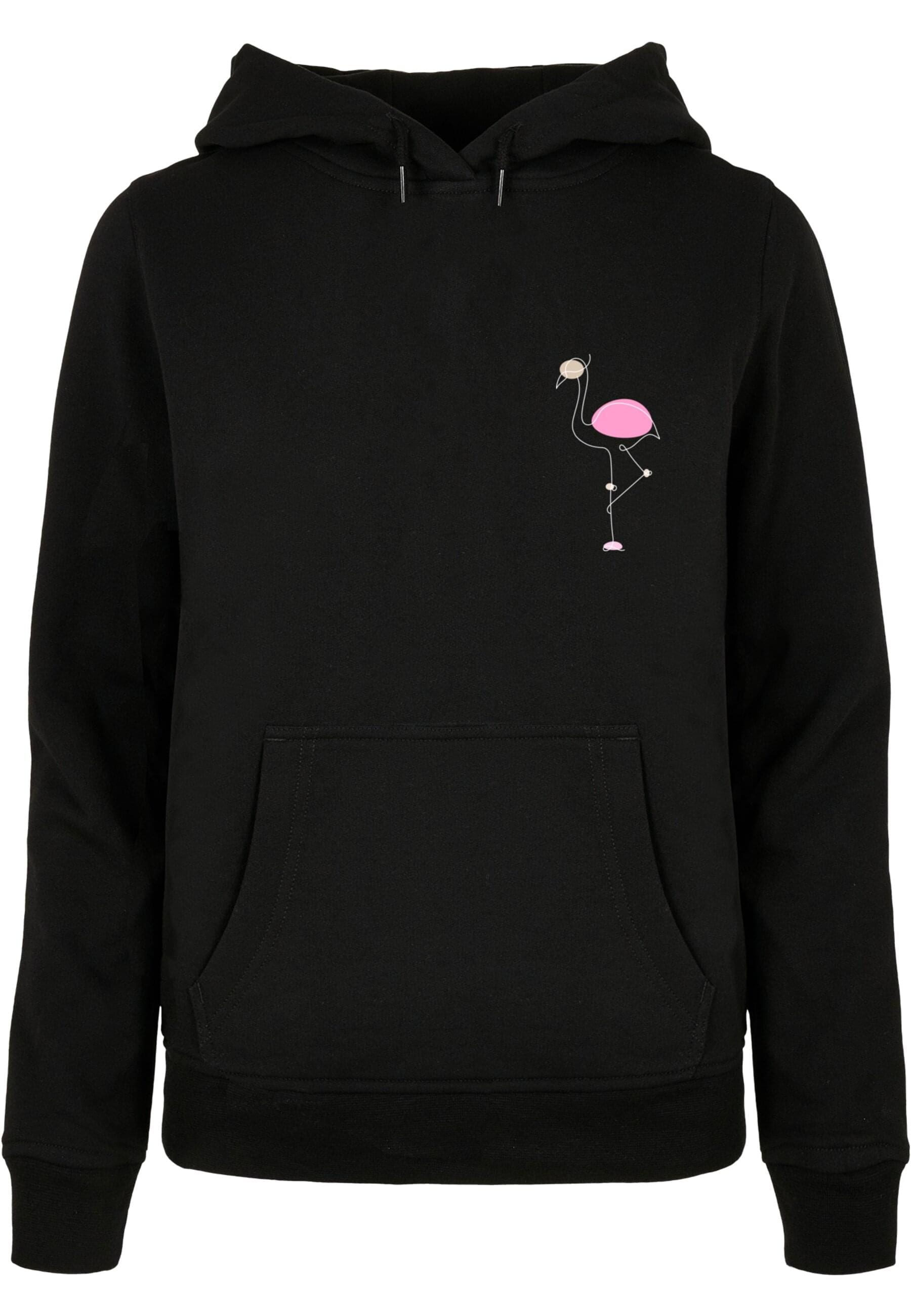 Merchcode Kapuzenpullover "Merchcode Damen Ladies Flamingo Basic Hoody" günstig online kaufen