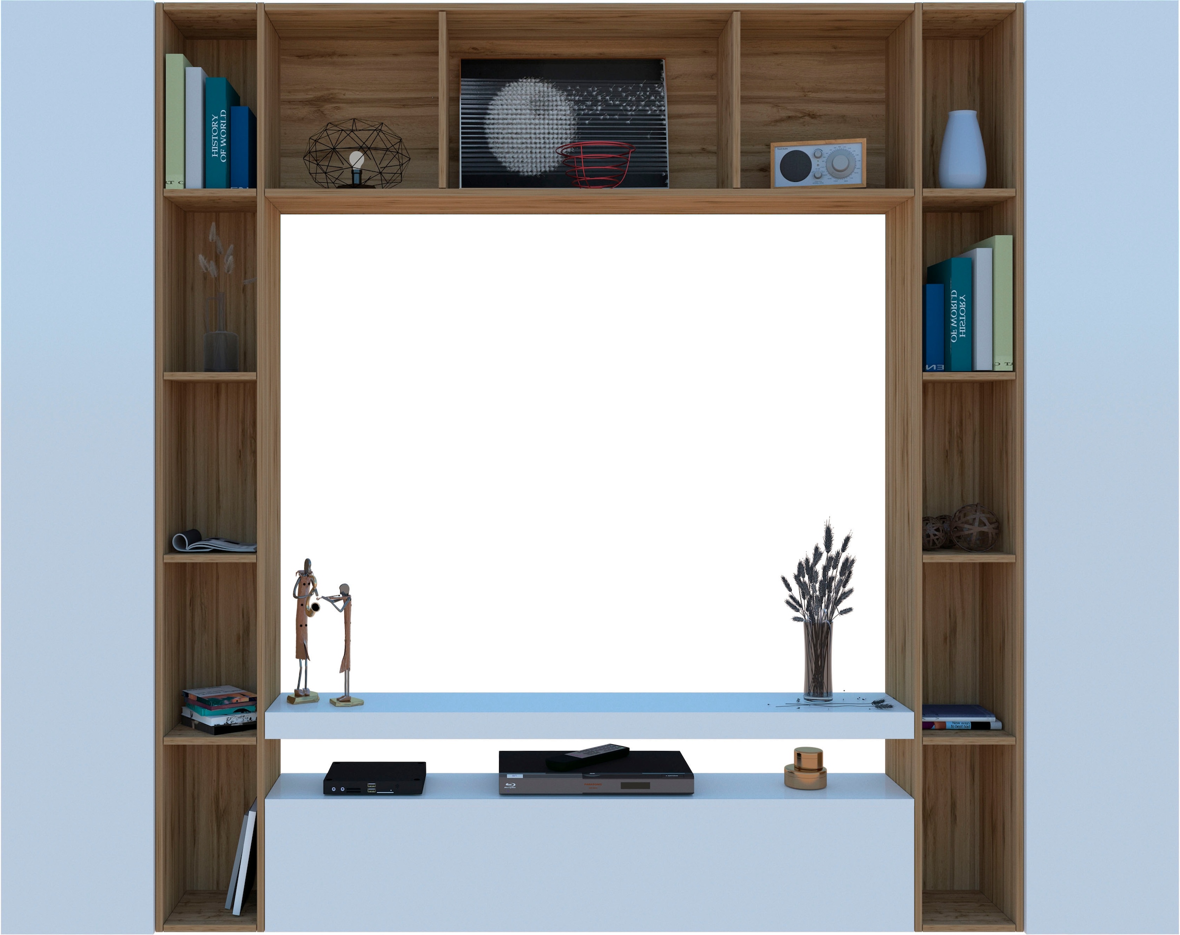 Home affaire Wohnwand "Brooklyn" 6 Stk. tlg. günstig online kaufen