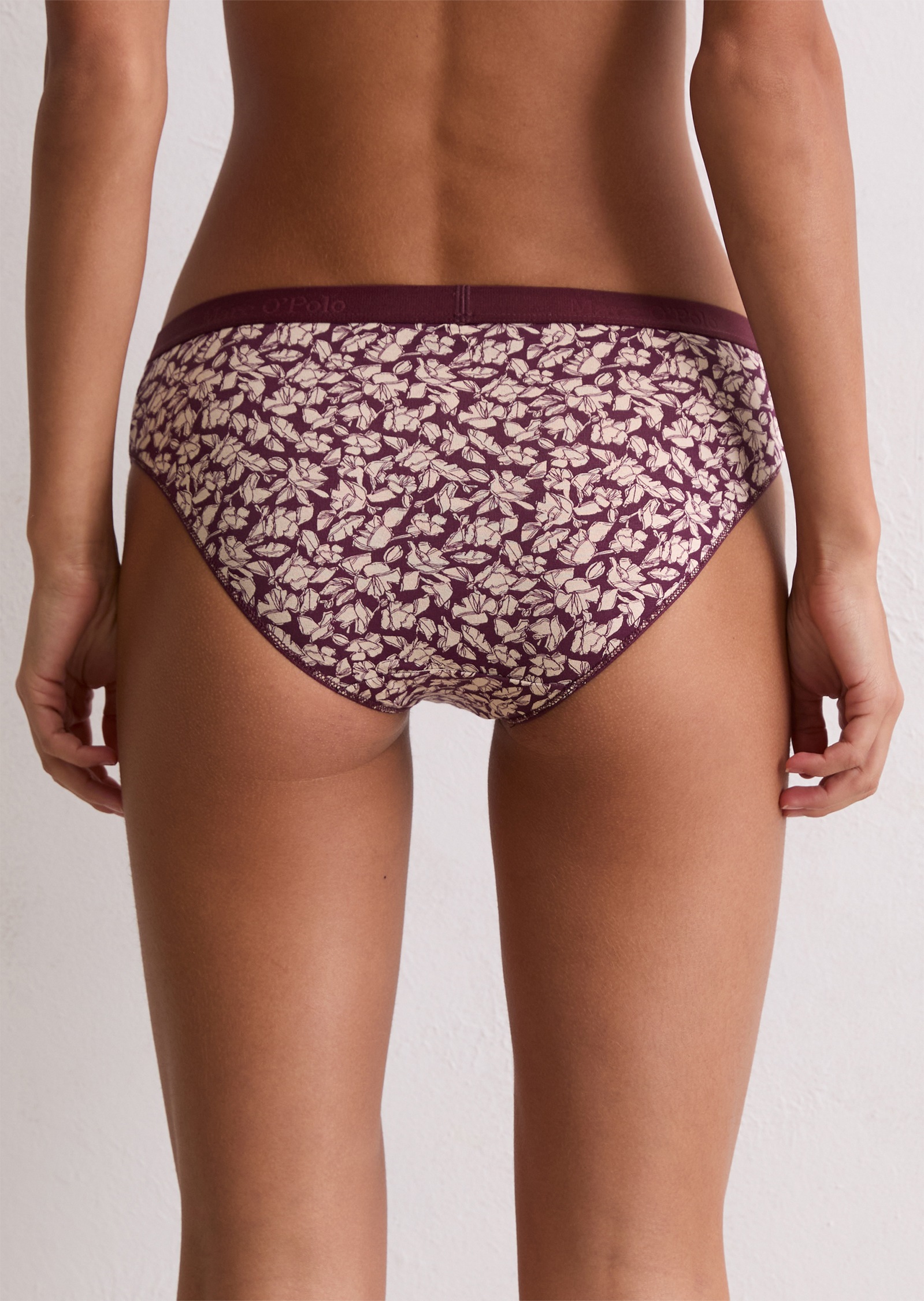 Thumbnail - Marc OPolo Hüftslip "Essentials" 3er Pack, Baumwollmix, elastischer Bund, atmungsaktiv