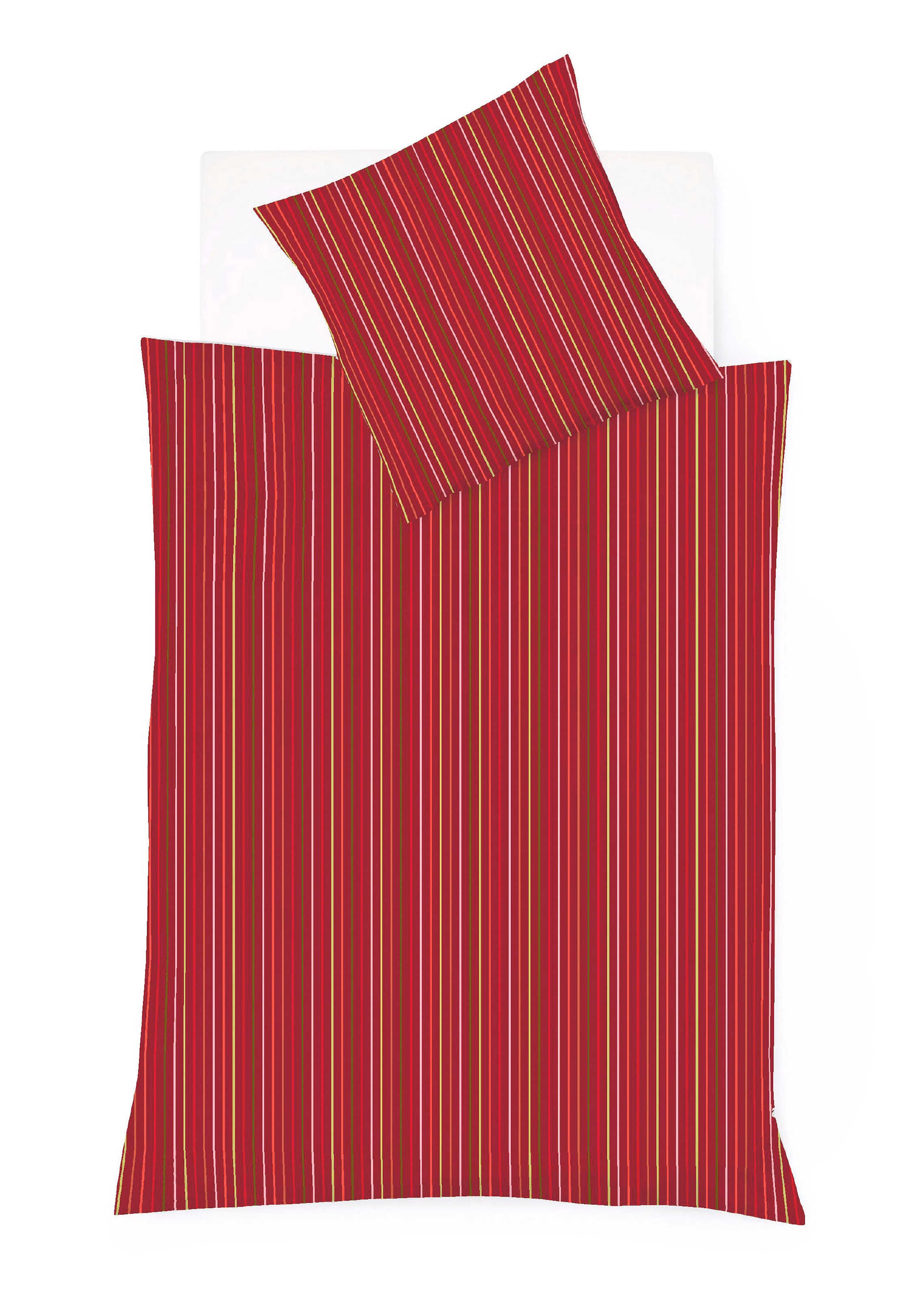 fleuresse Bettwäsche "Modern Life" 3 Stk. Mako Satin, Baumwolle, in Gr. 135x200, 155x220, 200x200cm